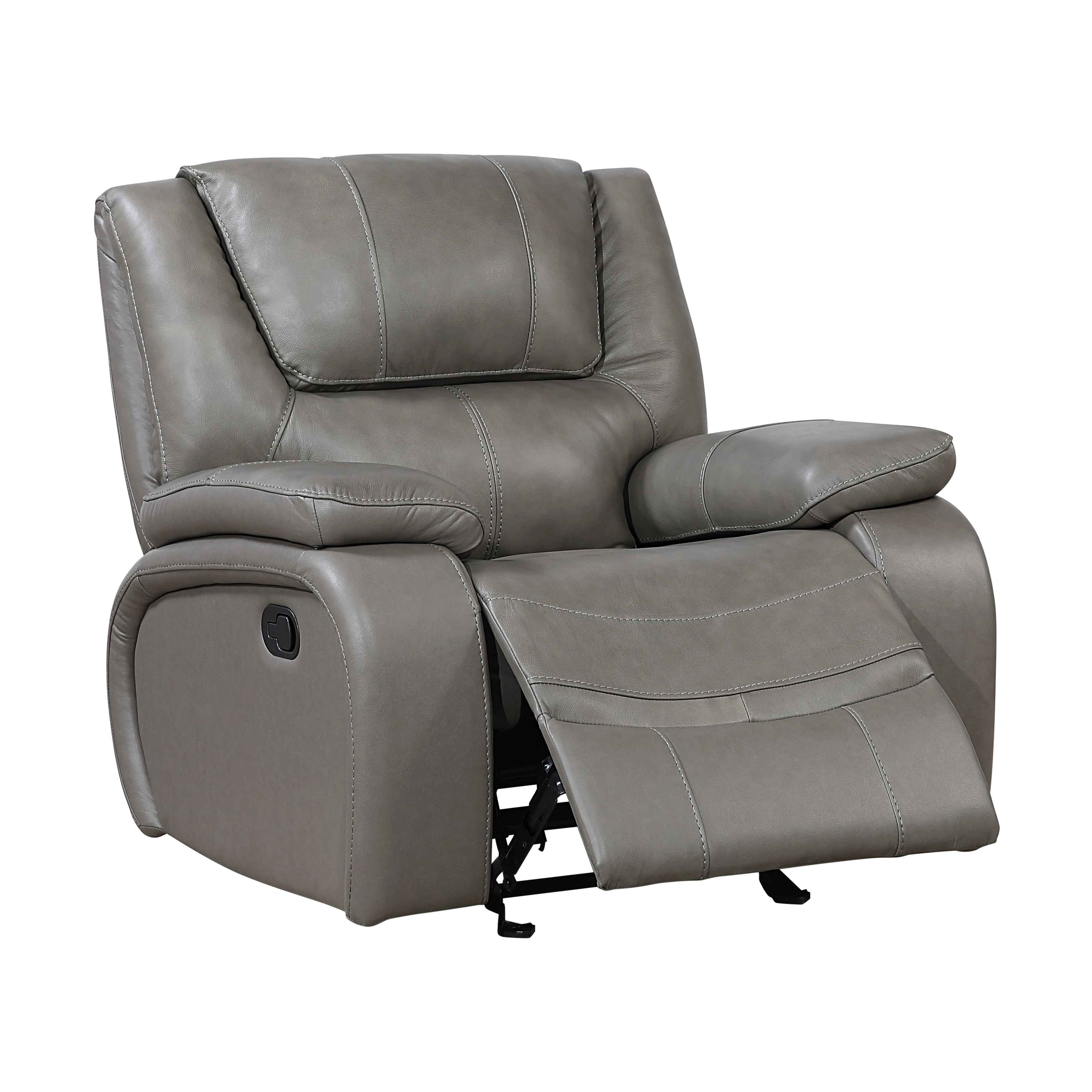 Ellicott Gray 3-Piece Reclining Living Room Set - Image 15