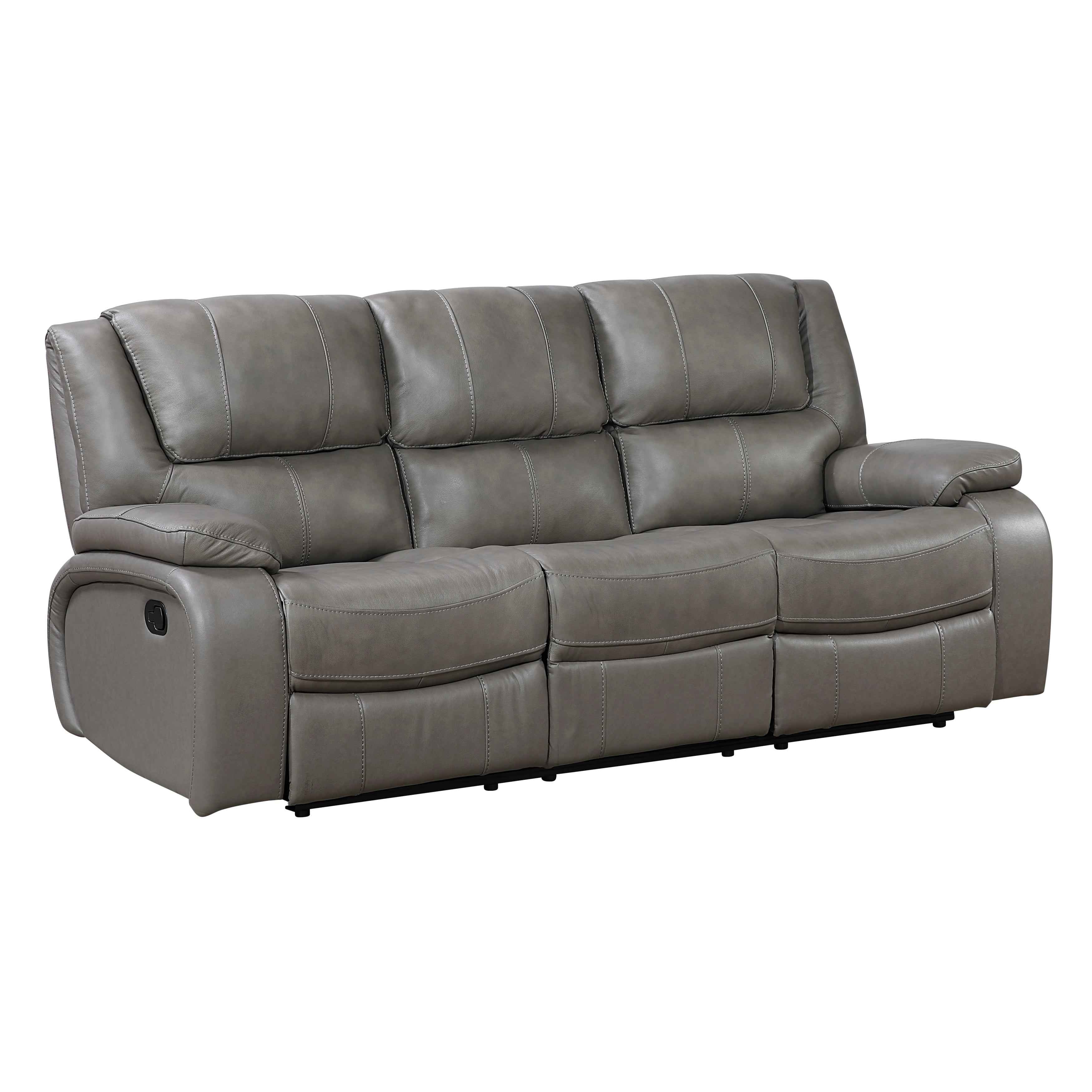Ellicott Gray 3-Piece Reclining Living Room Set - Image 3