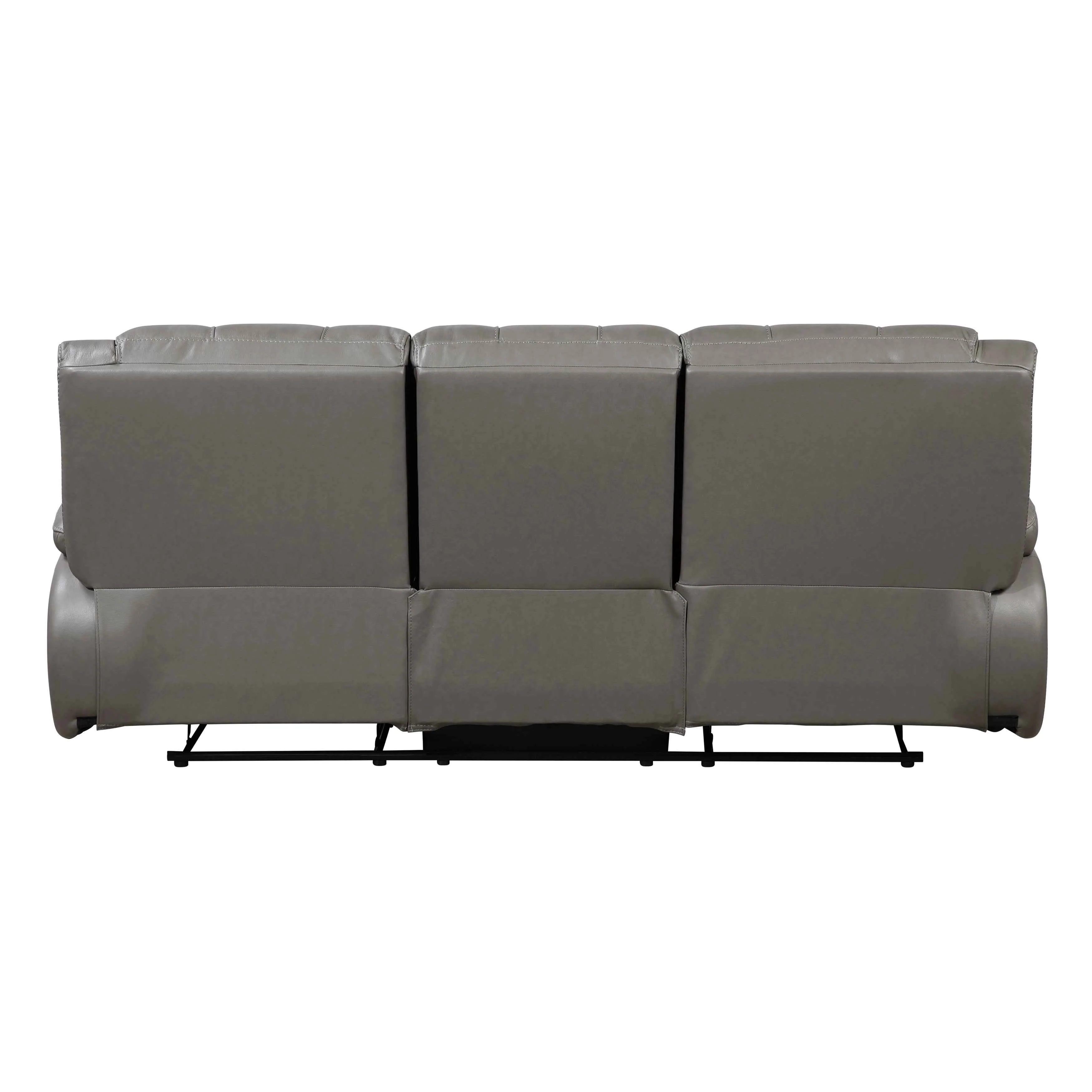 Ellicott Gray 3-Piece Reclining Living Room Set - Image 4