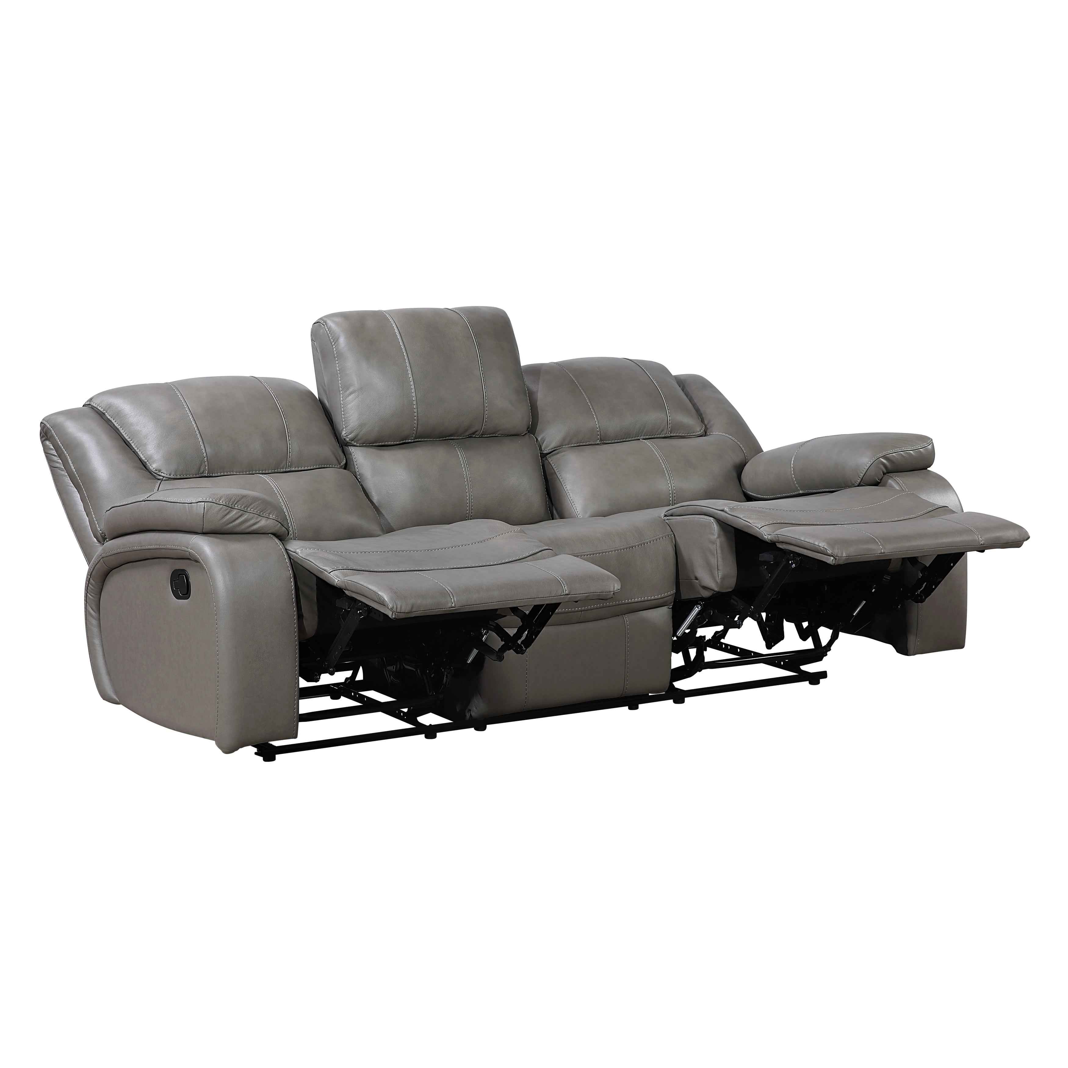 Ellicott Gray 3-Piece Reclining Living Room Set - Image 5