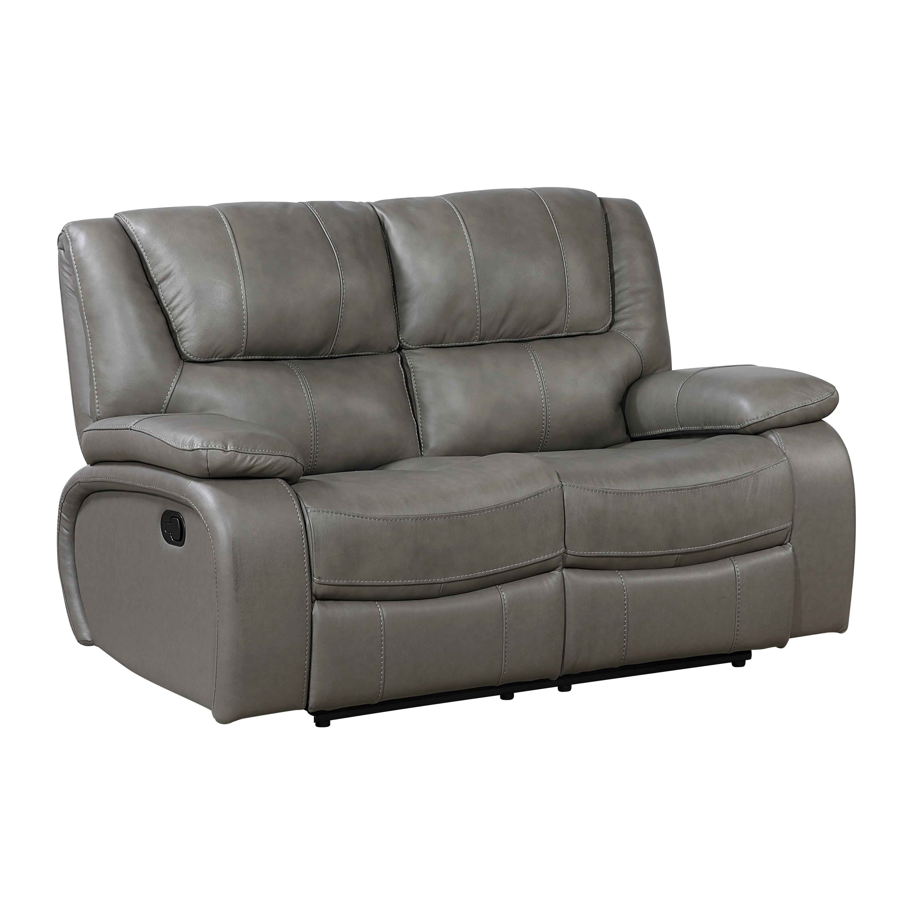 Ellicott Gray 3-Piece Reclining Living Room Set - Image 7