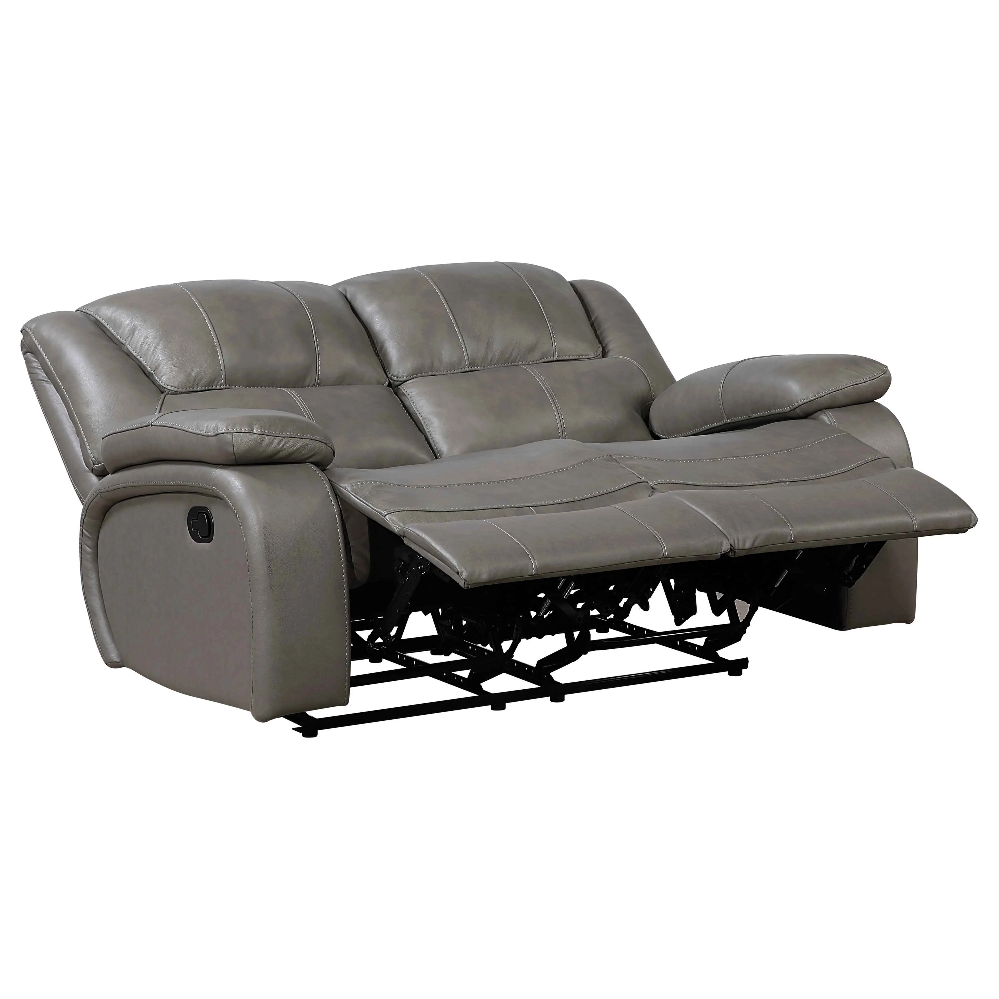 Ellicott Gray 3-Piece Reclining Living Room Set - Image 9