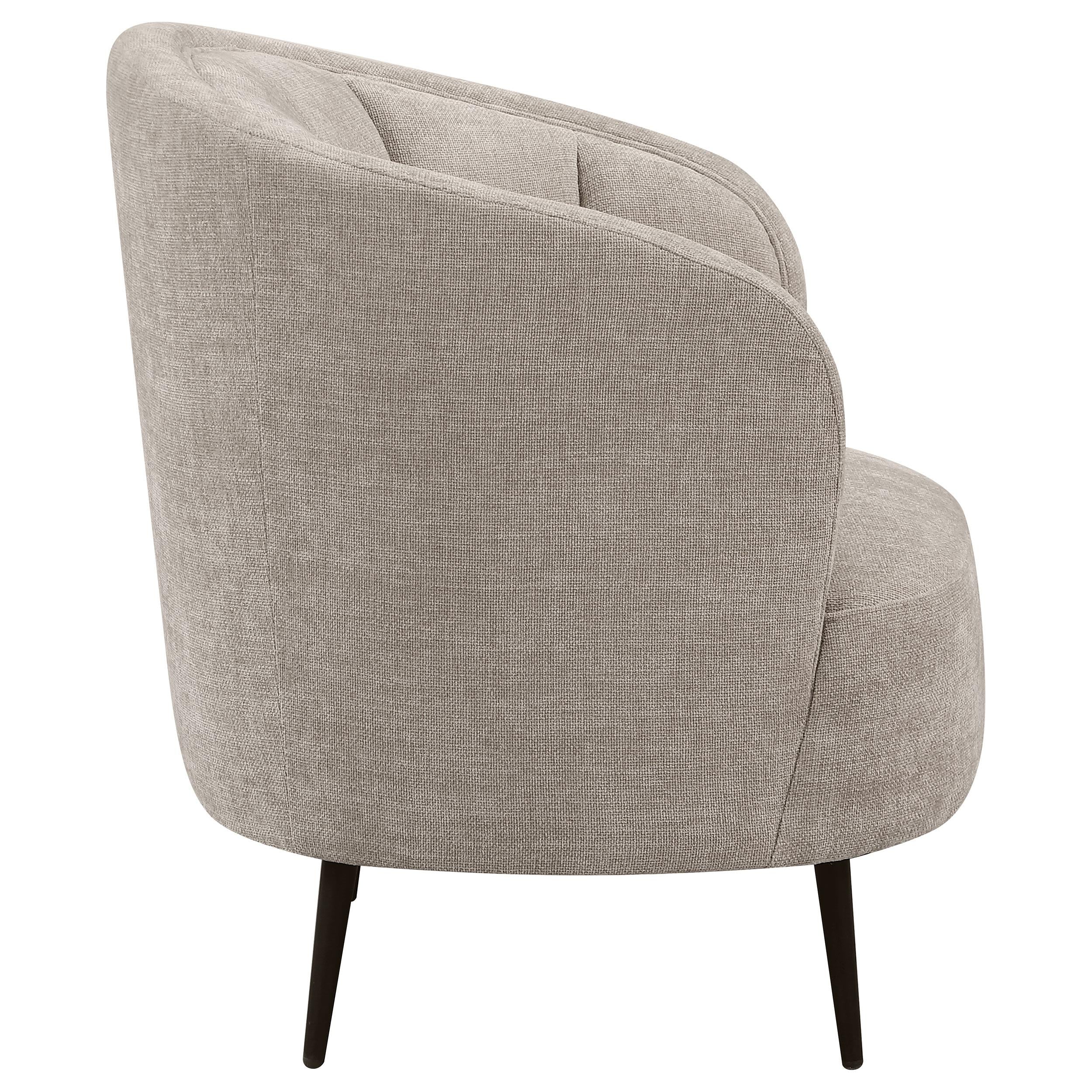 Ellorie Beige Upholstered Curved Living Room Set - Image 14
