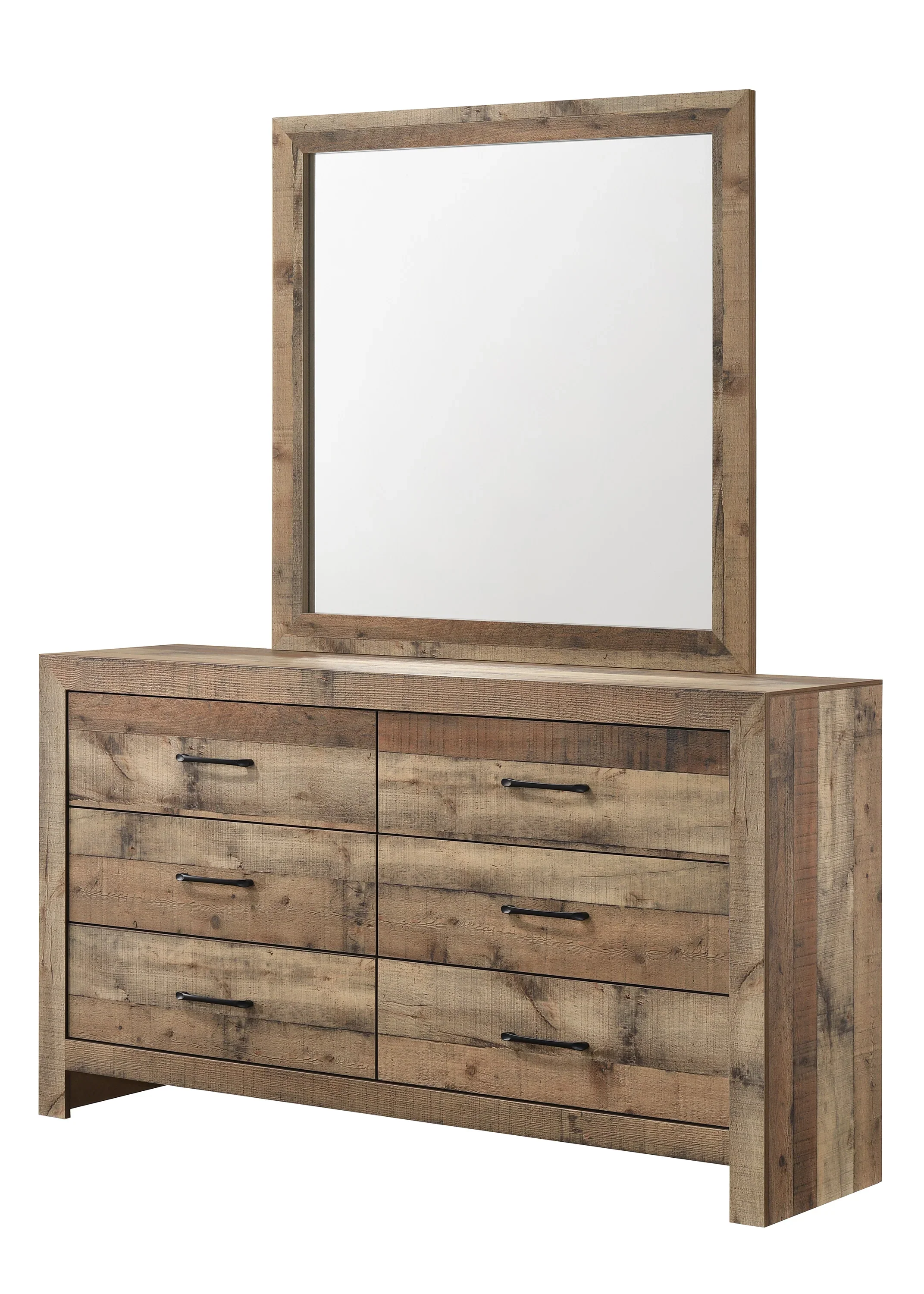 Elmer Brown Dresser Mirror Only - Image 2