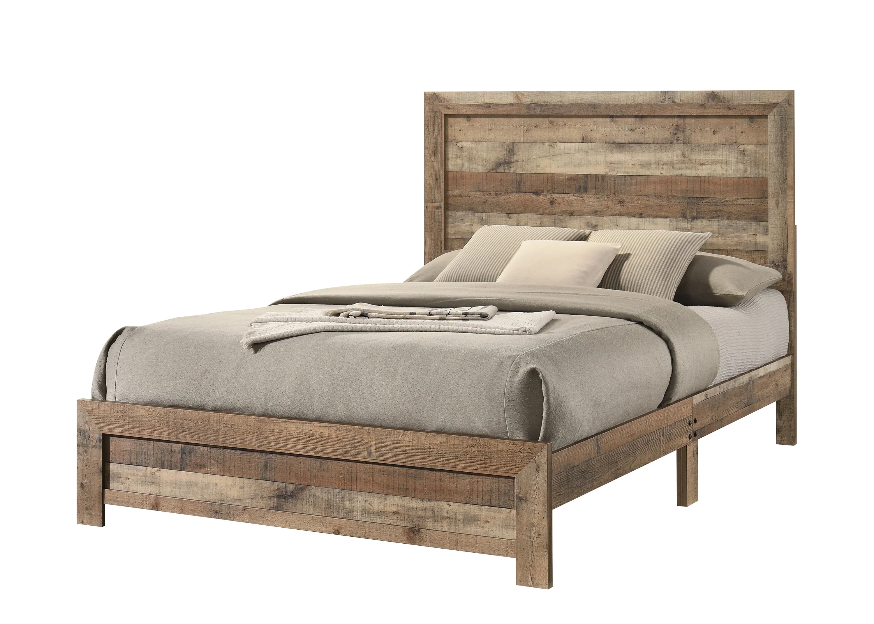 Elmer Brown Queen Panel Bed