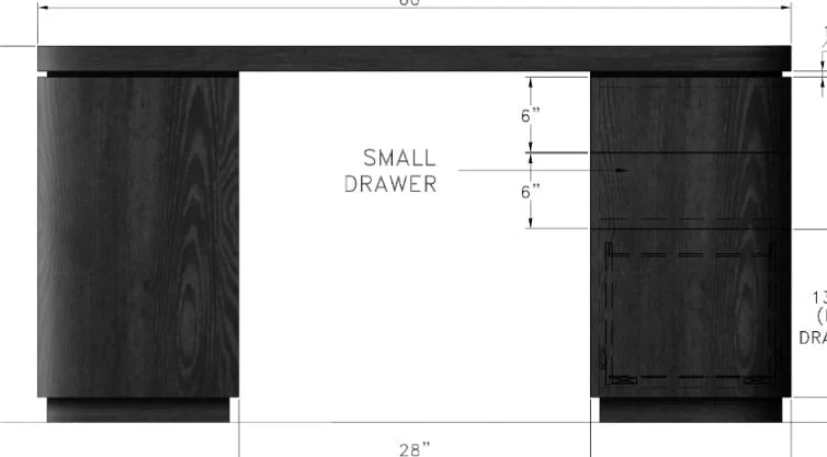Elora Jet Double Pedestal Desk - Image 2