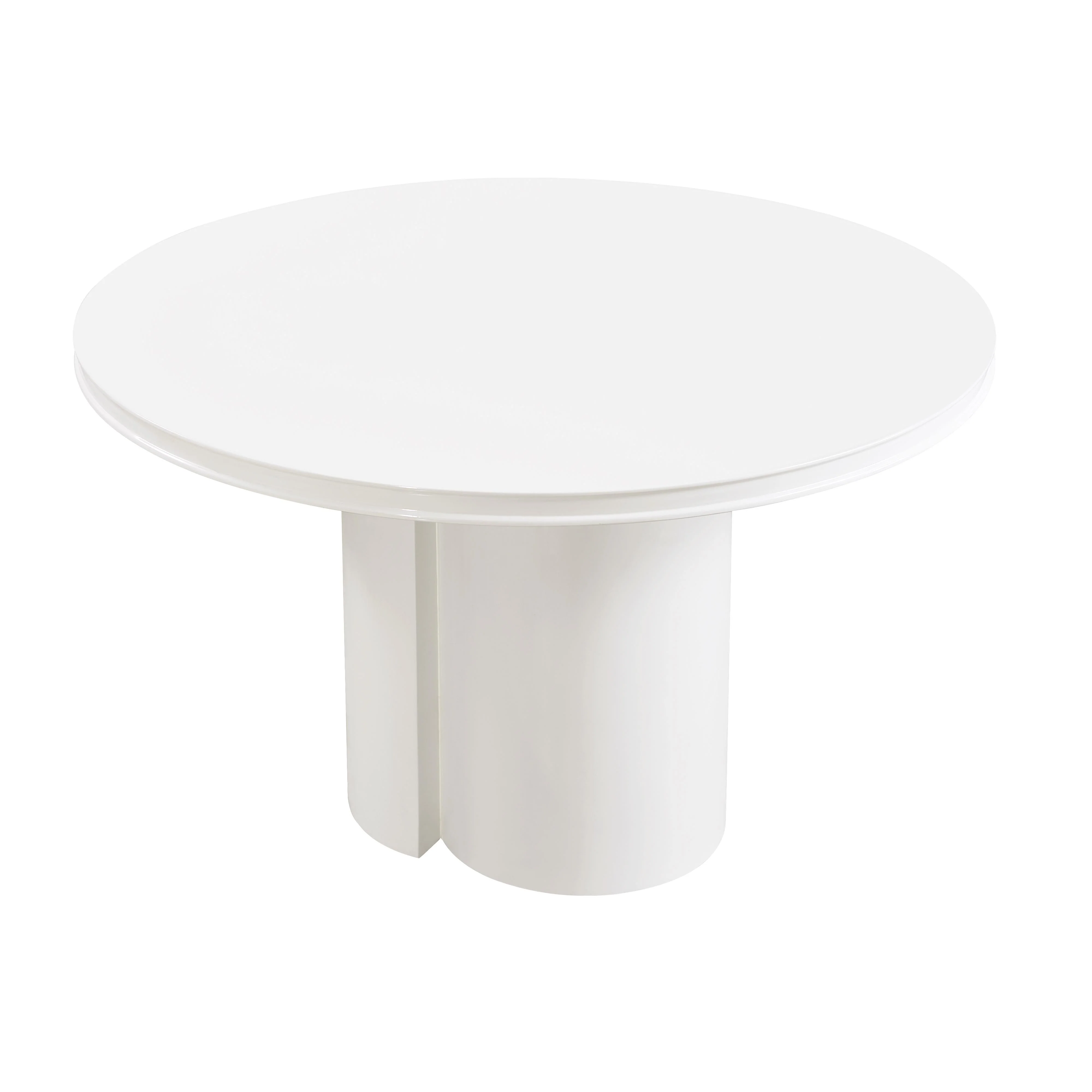 Elora Lacquer 47" Round Dining Table - Image 5