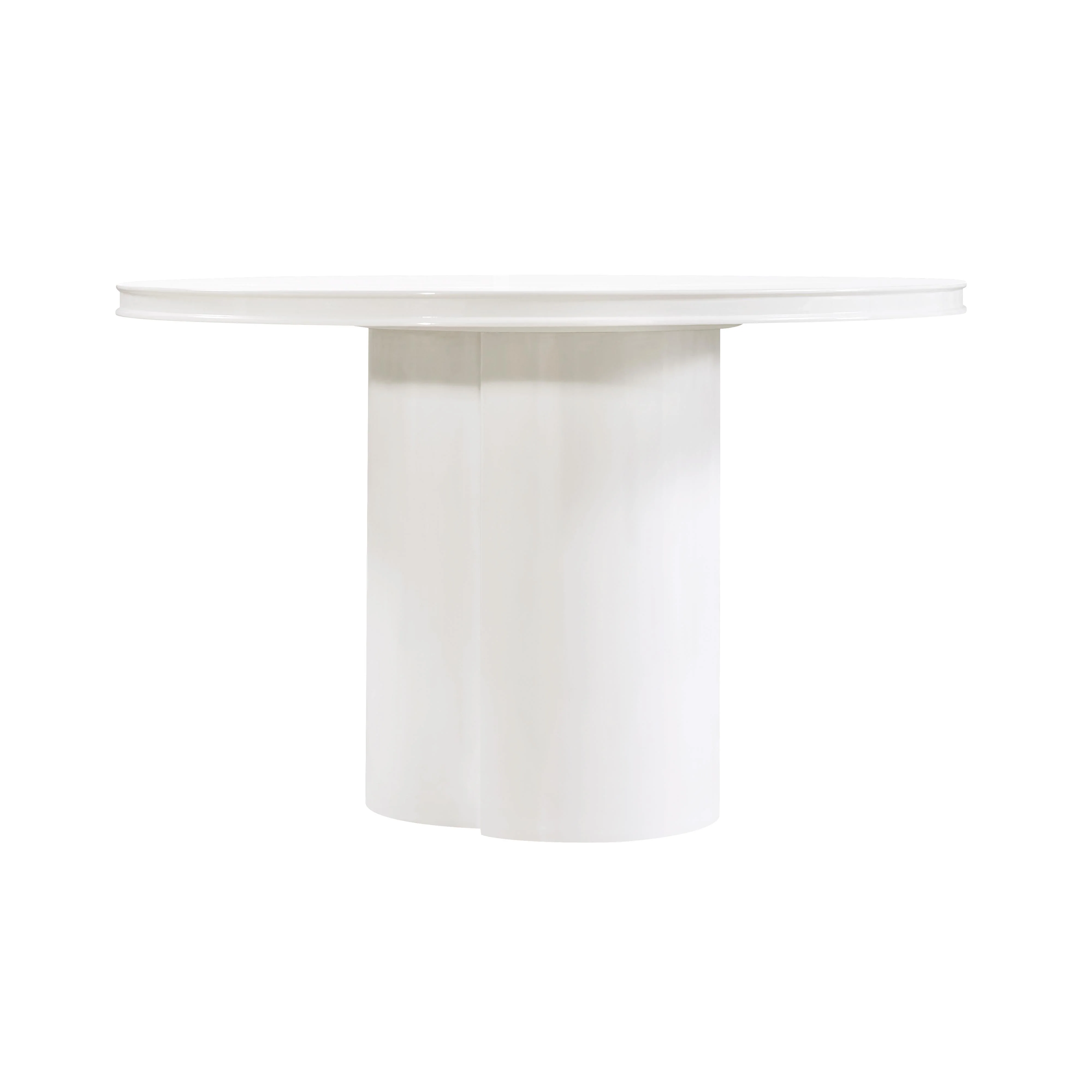 Elora Lacquer 47" Round Dining Table - Image 6