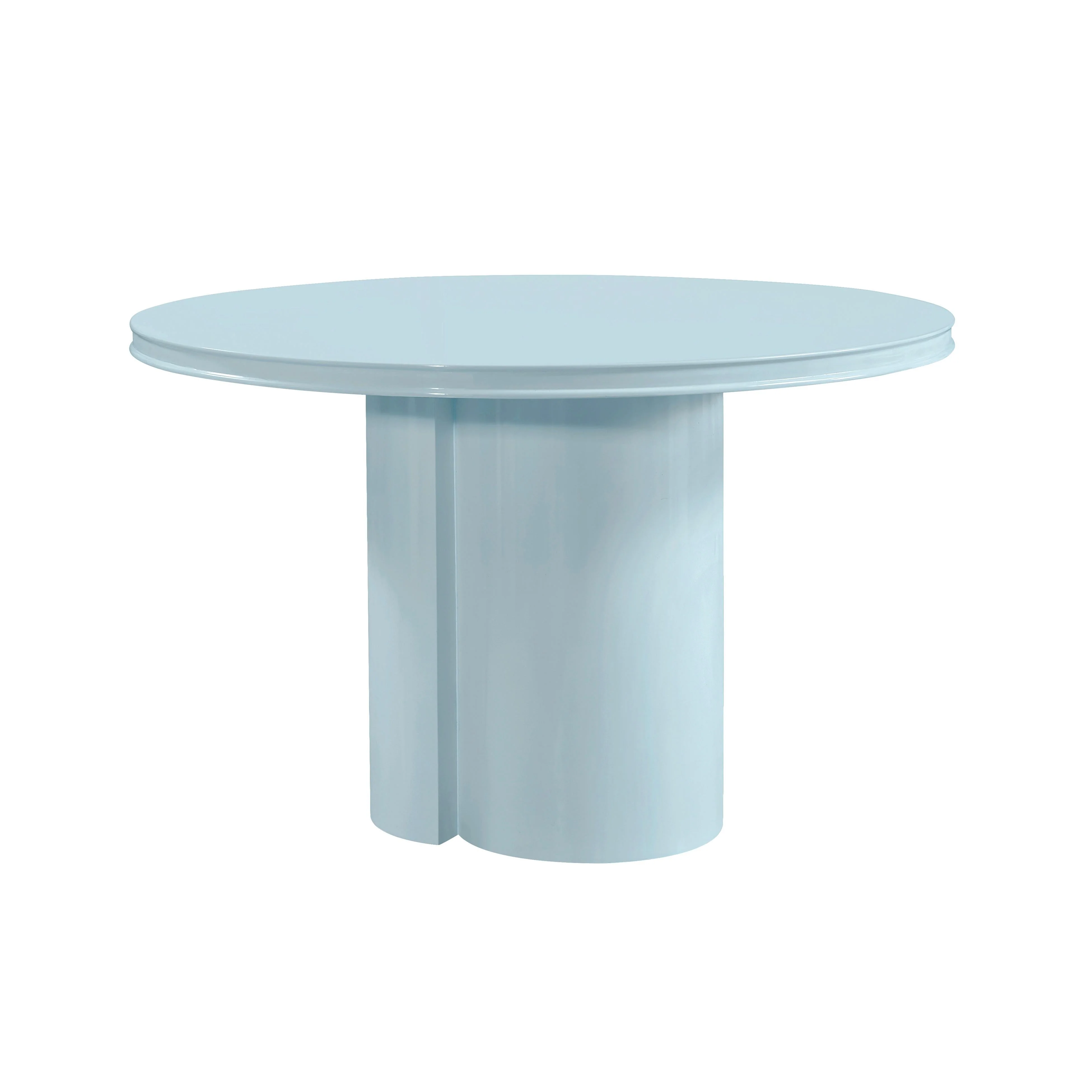Elora Lacquer 47" Round Dining Table - Image 8