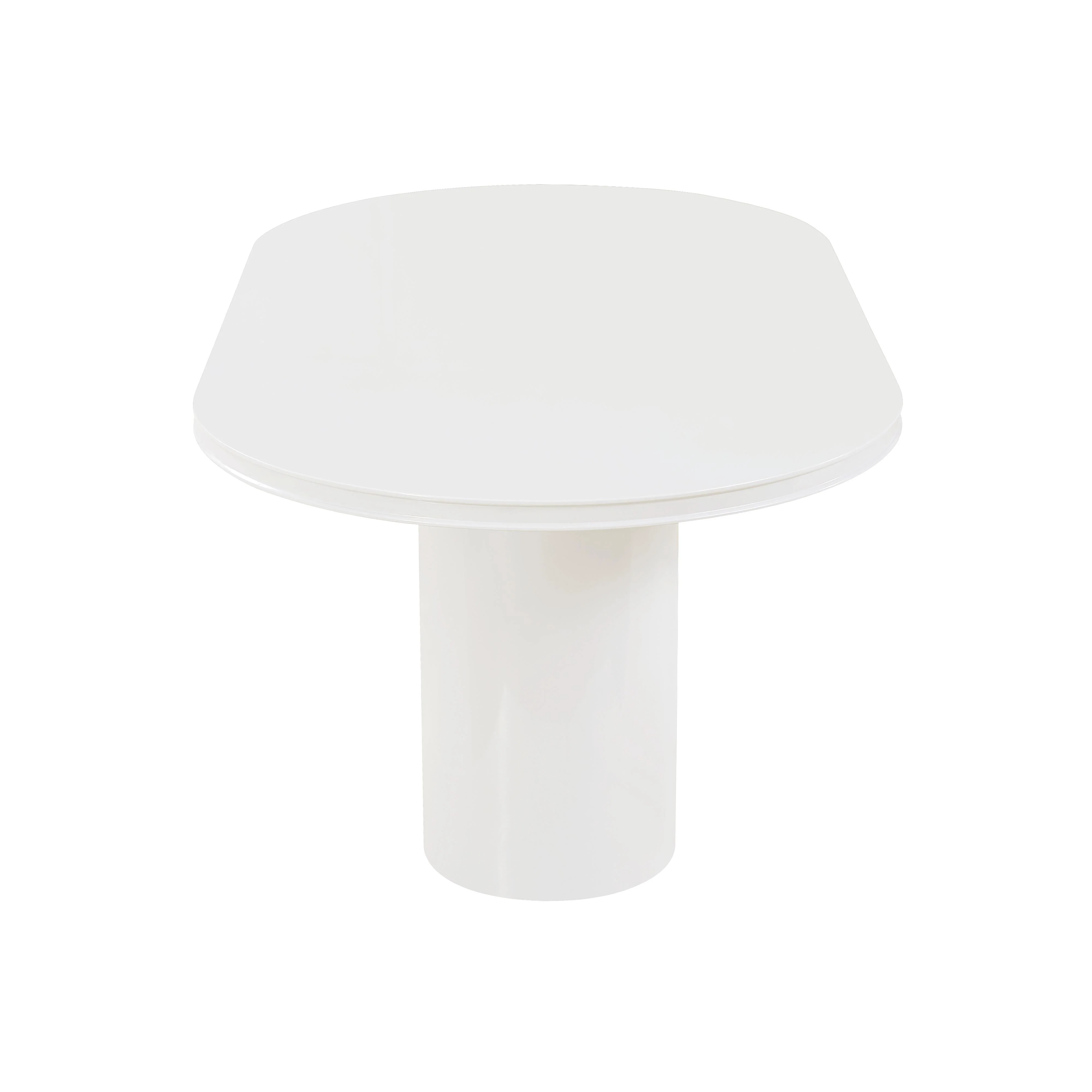 Elora Lacquer 79" Oval Dining Table - Image 4
