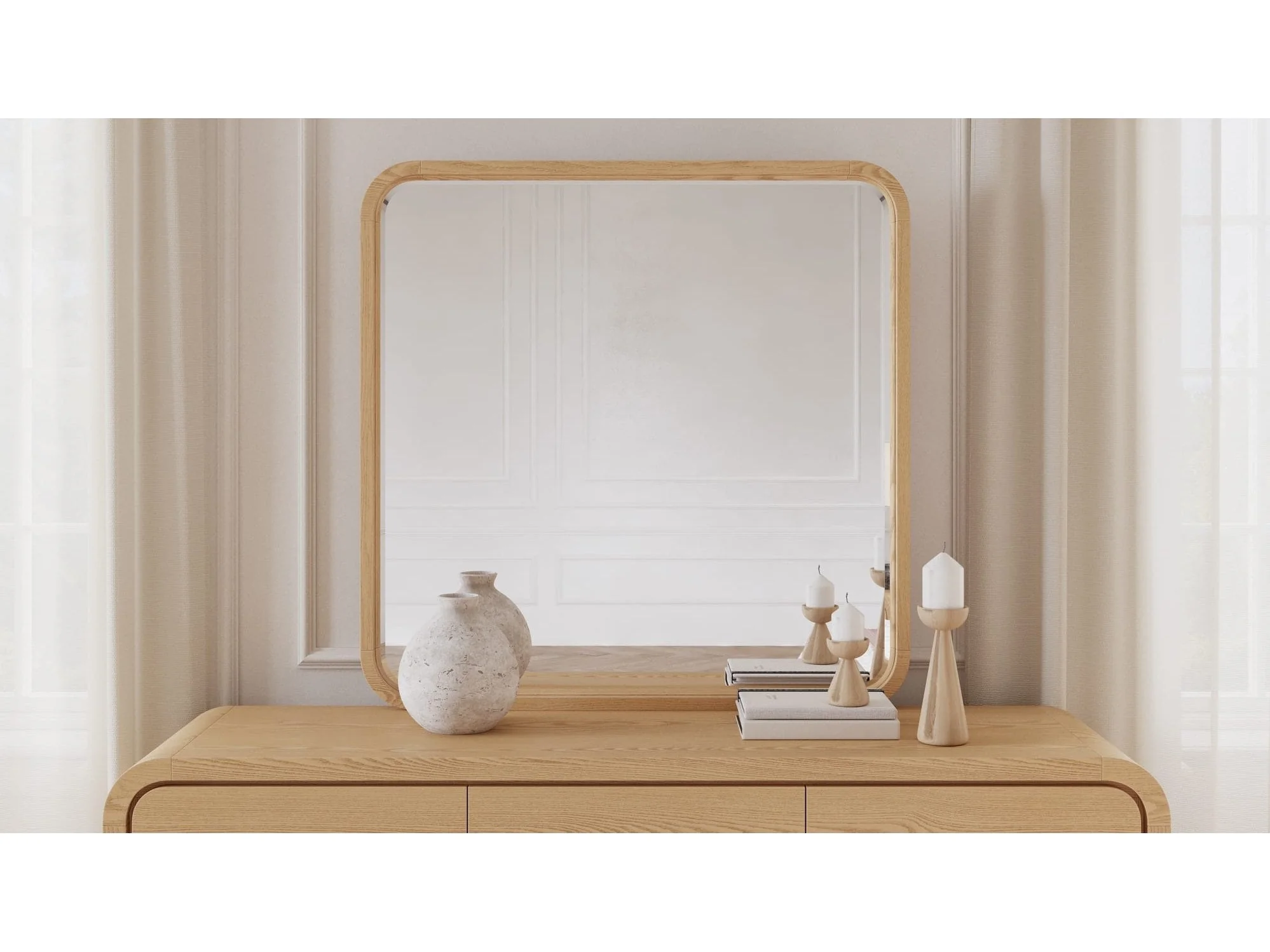 Elora Timber Dresser Mirror