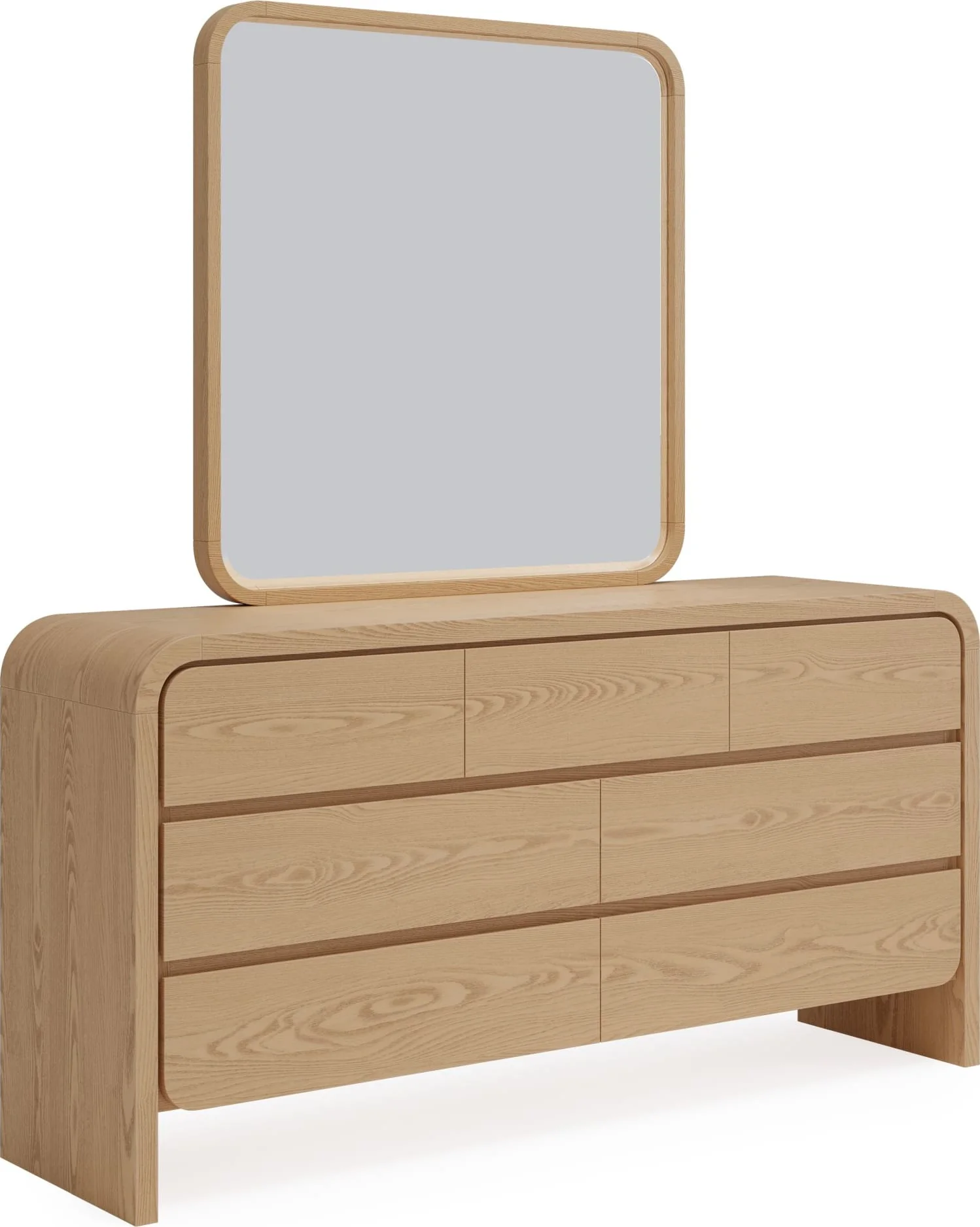 Elora Timber Dresser Mirror - Image 6