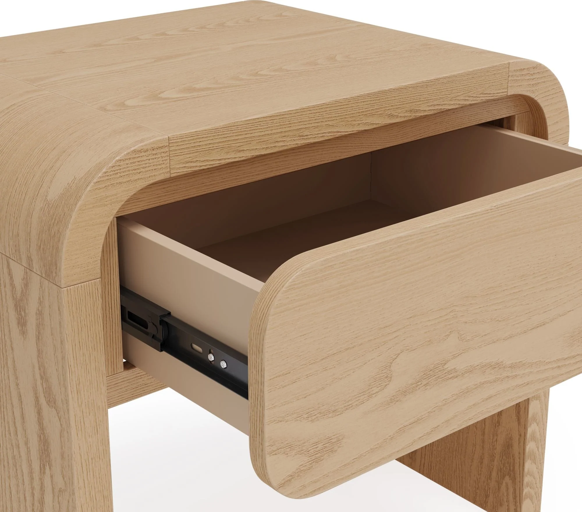 Elora Timber One Drawer Nightstand - Image 6