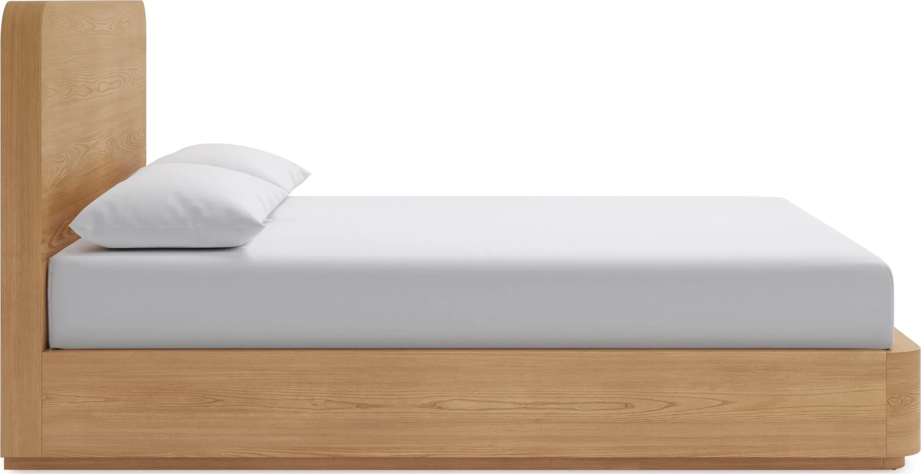Elora Timber Wood Queen Bed - Image 5