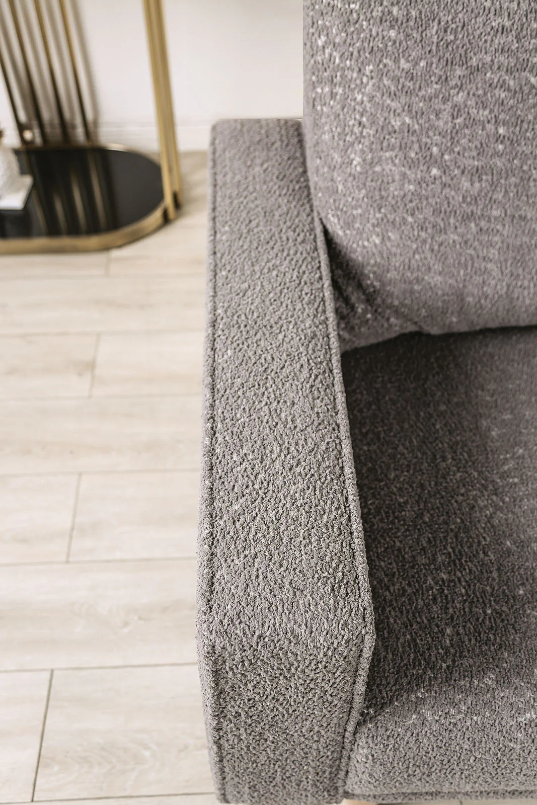 Elverum Charcoal Gray Sofa & Loveseat - Image 5