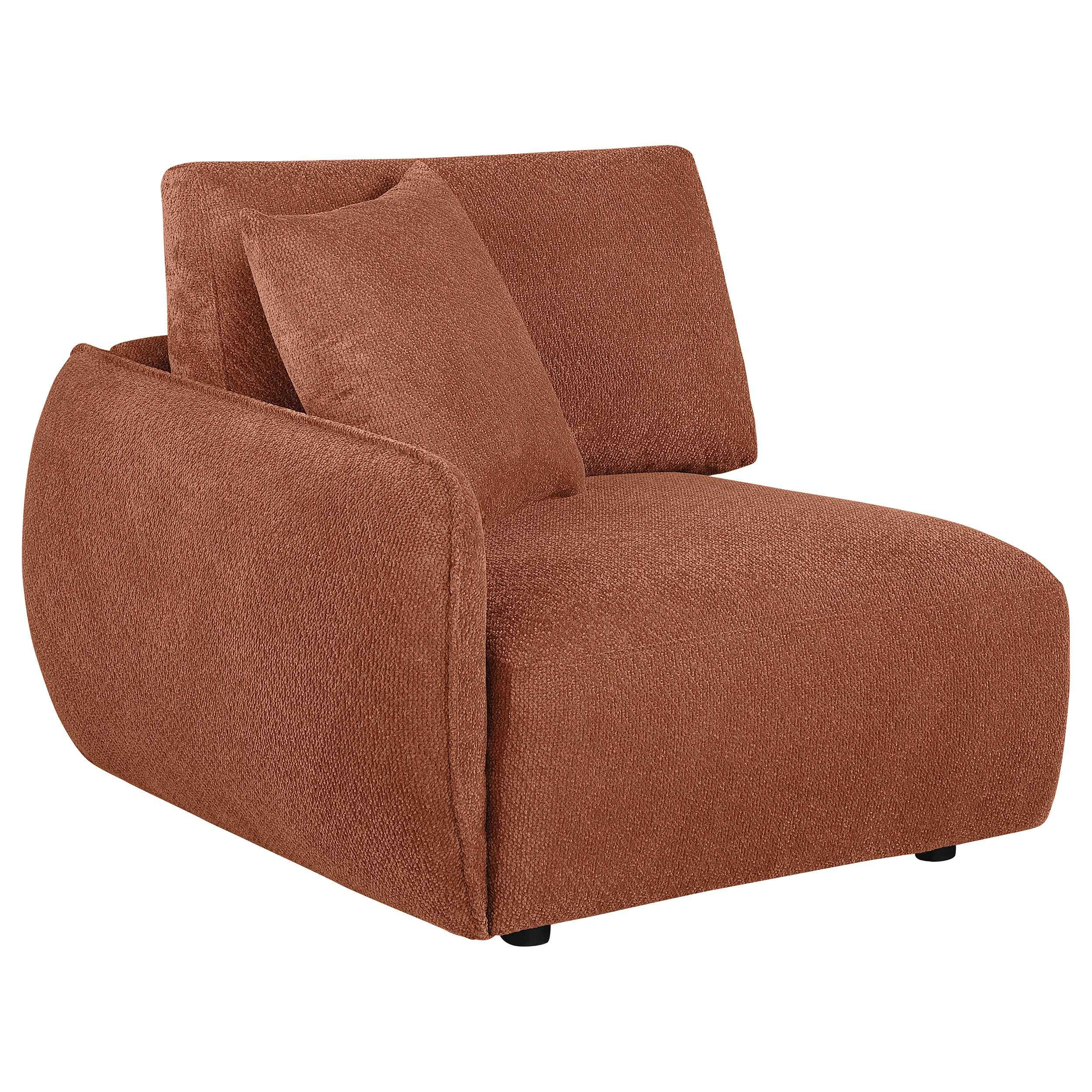 Elysia Coral 6-piece Chenille Upholstered Modular Sectional Sofa - Image 11