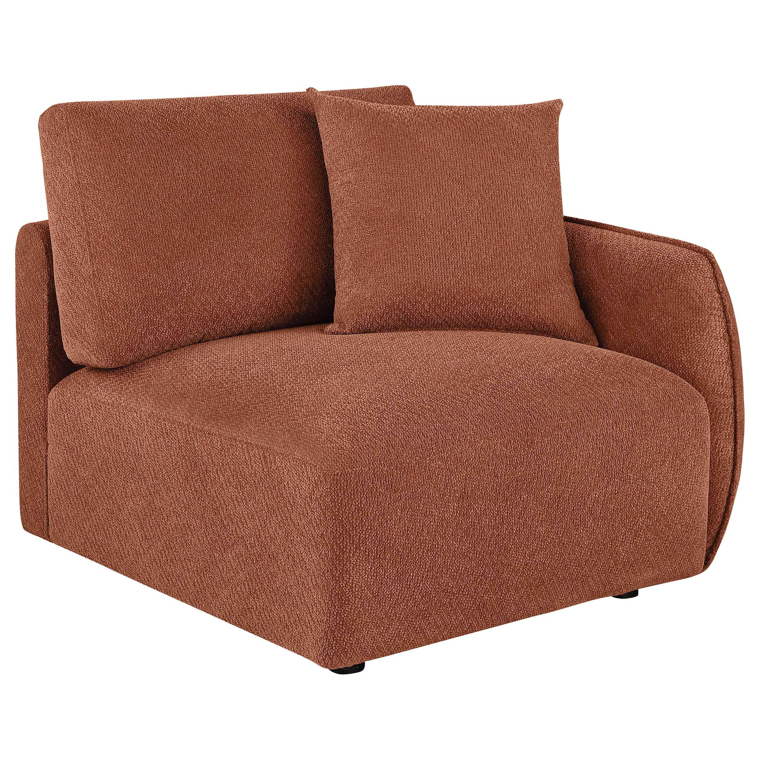 Elysia Coral 6-piece Chenille Upholstered Modular Sectional Sofa - Image 12