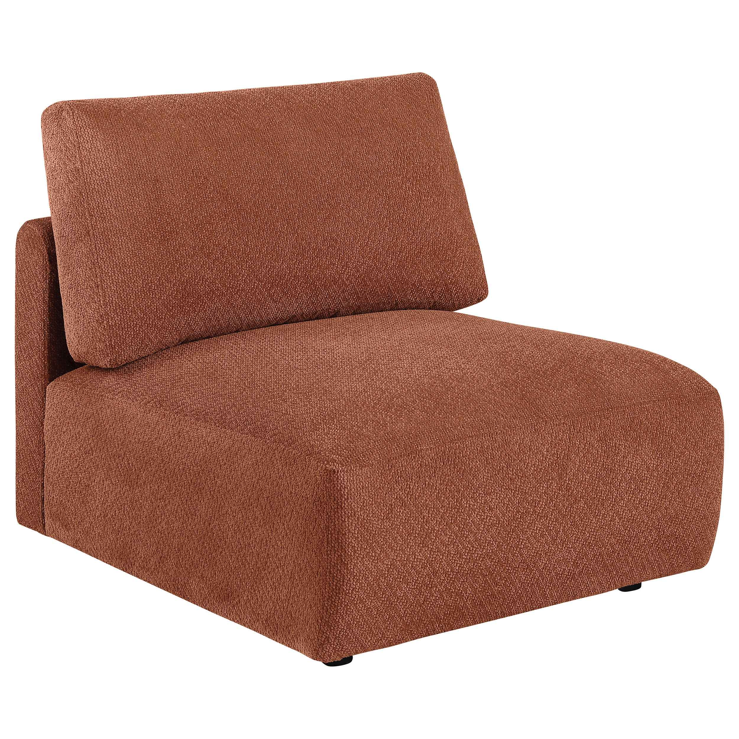 Elysia Coral 6-piece Chenille Upholstered Modular Sectional Sofa - Image 9
