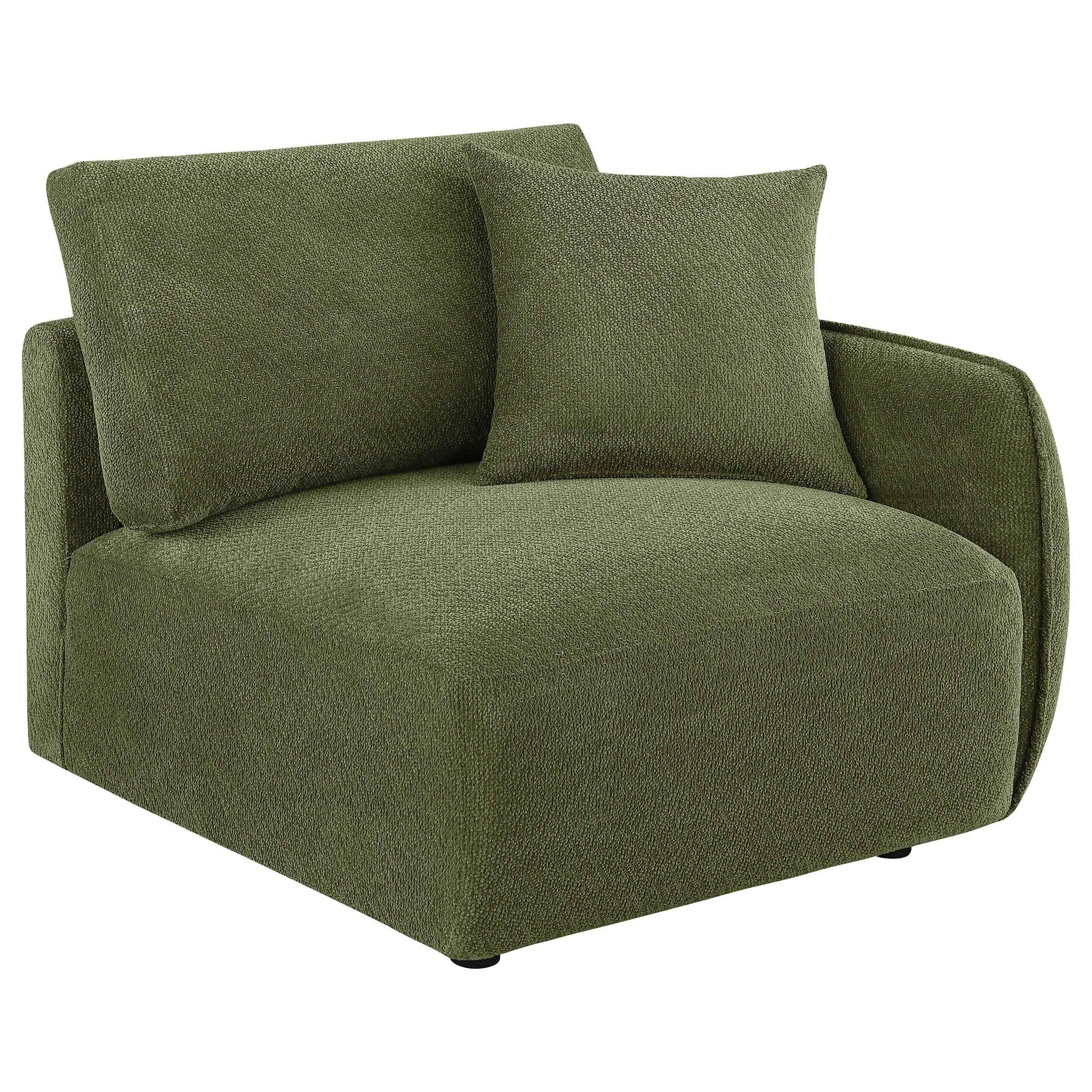 Elysia Green 6-piece Chenille Upholstered Modular Sectional Sofa - Image 12