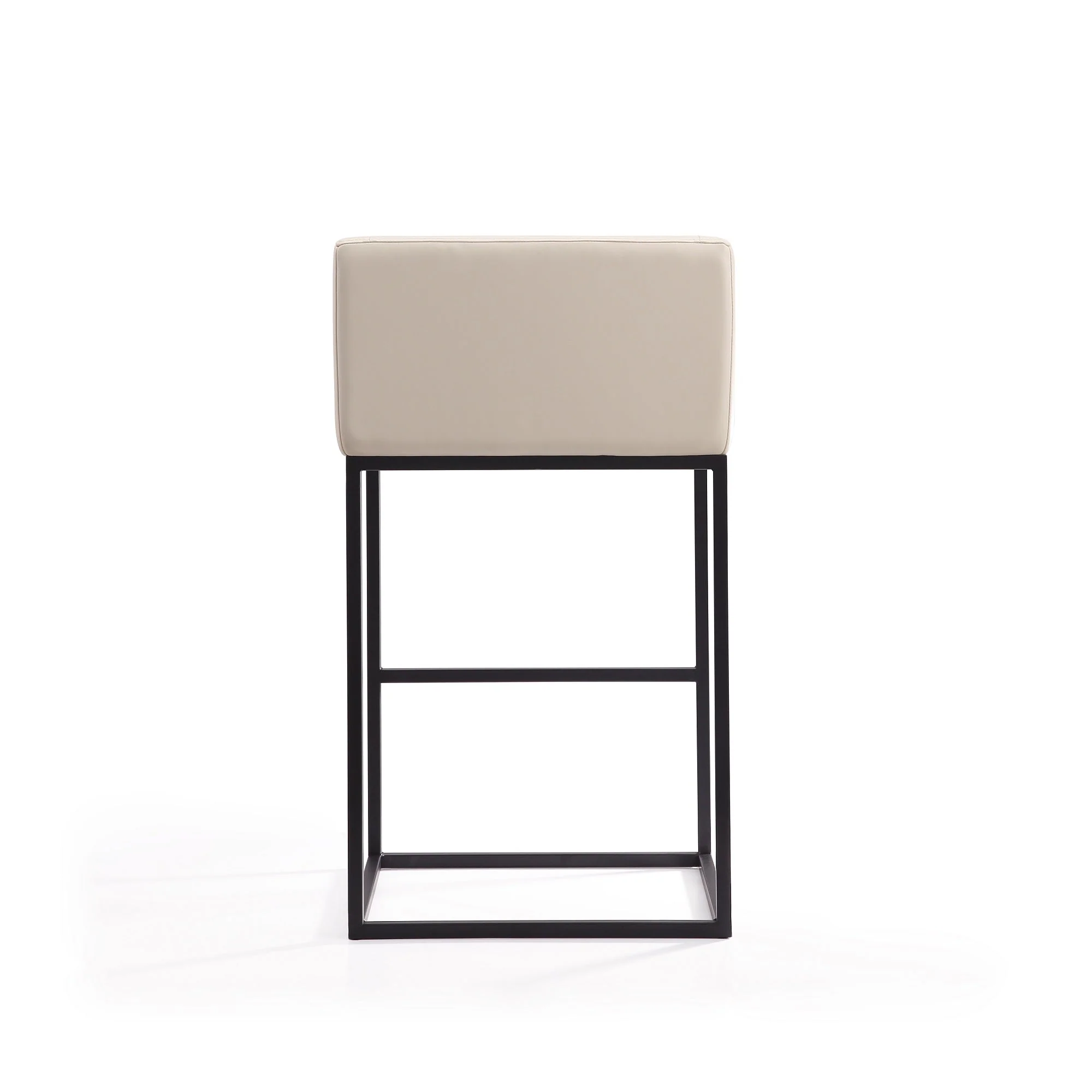 Embassy Barstool in Cream and Black (set of 2) - Image 6