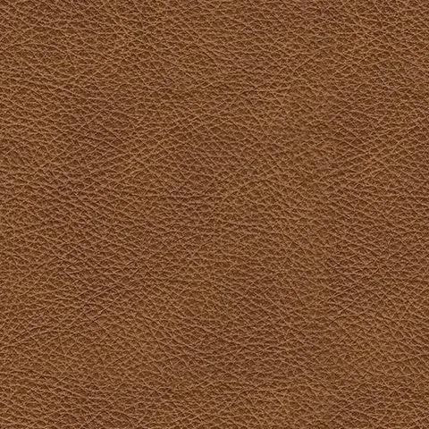 Emilia Caramel Oversized Leather Accent Ottoman - Image 5