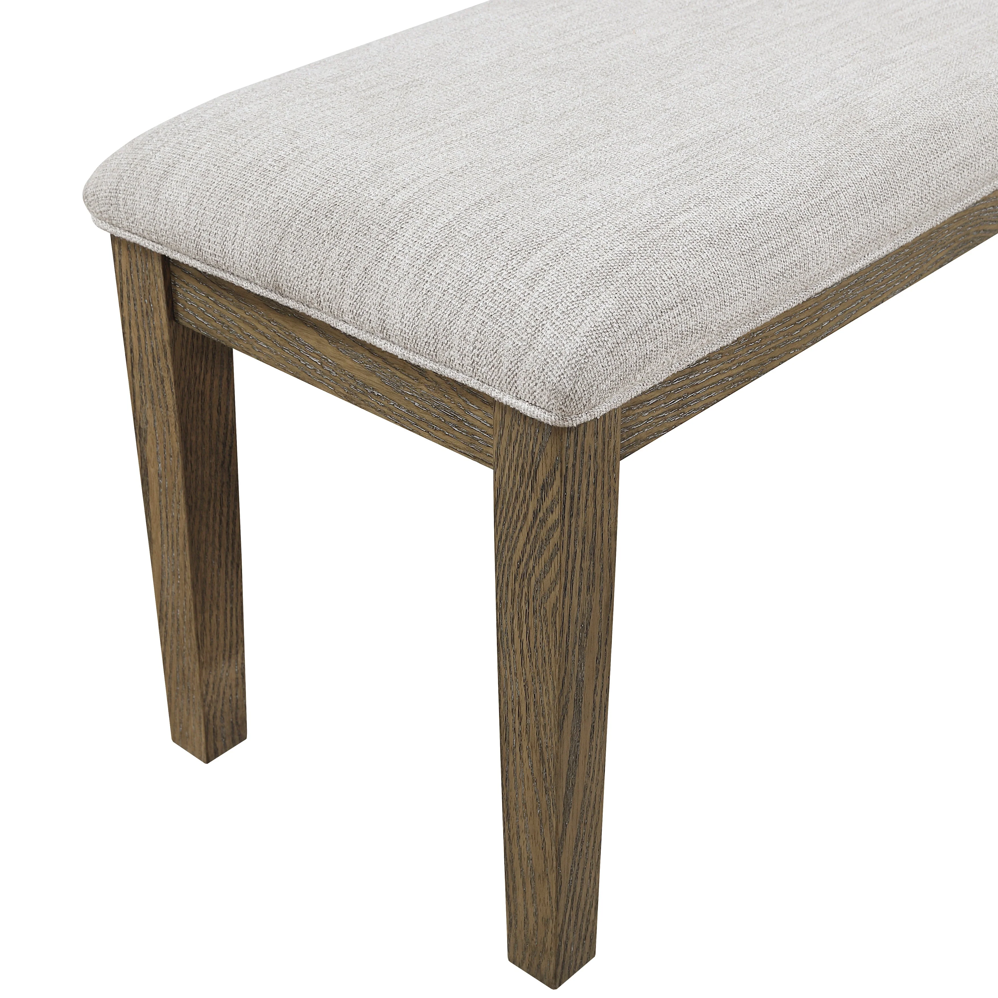 Emilia Light Brown 6-Piece Dining Set - Image 13