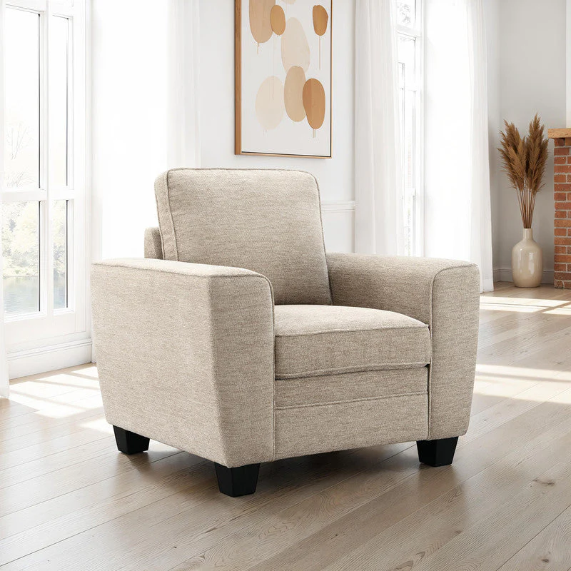Enea Taupe Chair - Image 2
