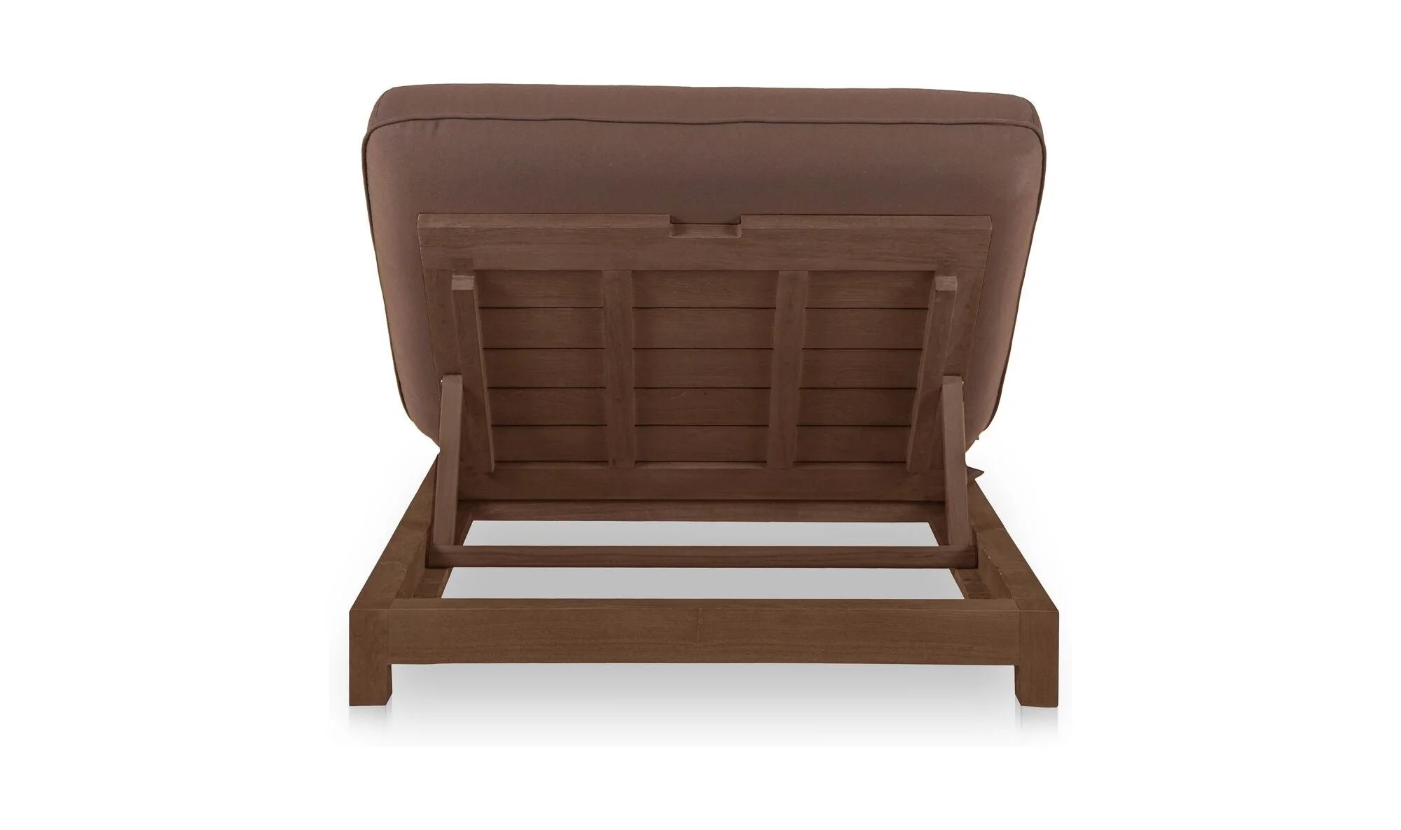 Enzo Outdoor Adjustable Lounge Chair Brown - Image 4