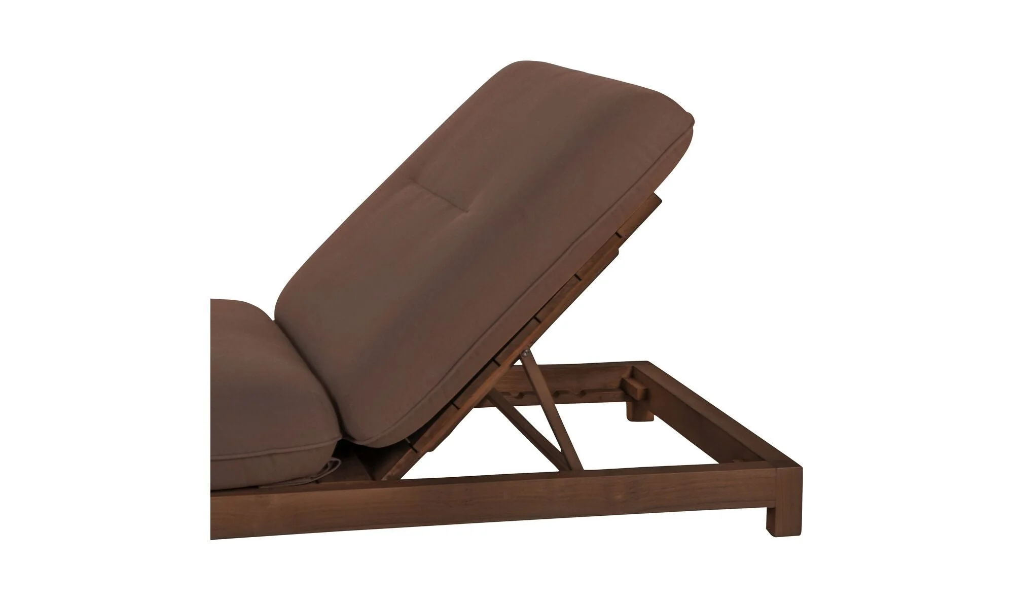 Enzo Outdoor Adjustable Lounge Chair Brown - Image 6