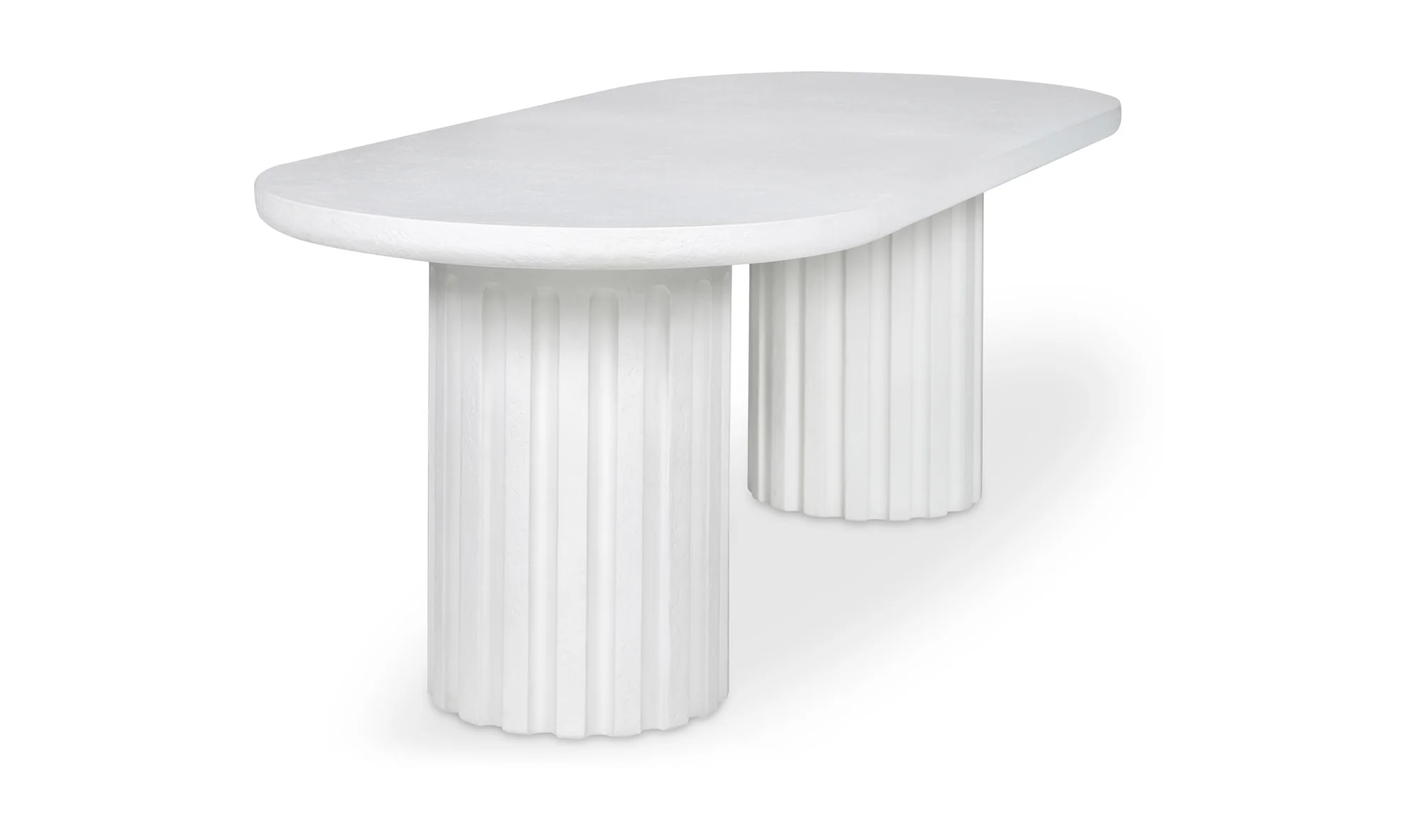 Eris Outdoor Dining Table White - Image 3