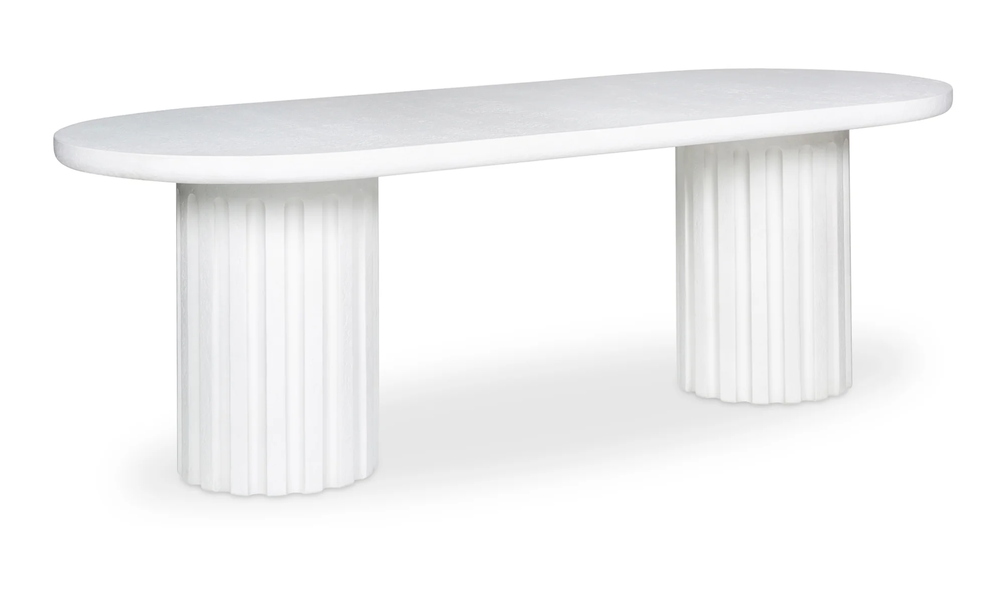 Eris Outdoor Dining Table White - Image 4