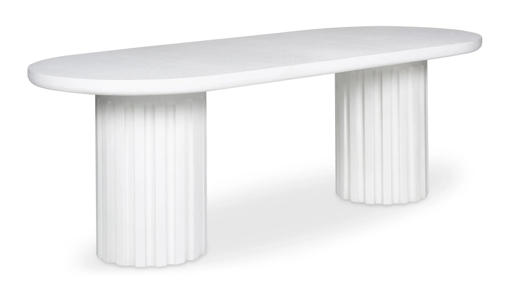 Eris Outdoor Dining Table White - Image 5