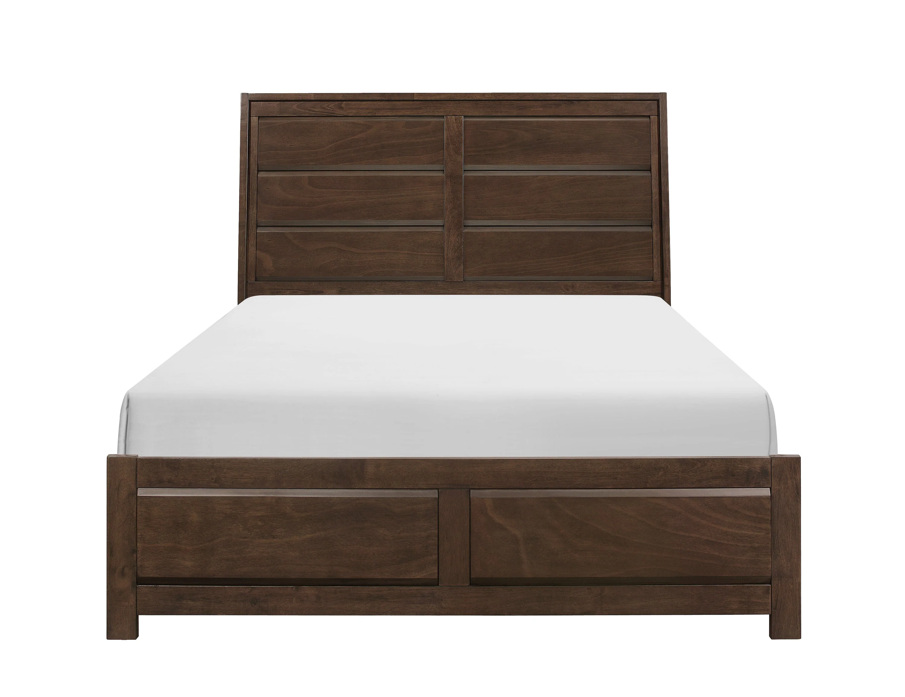 Erwan Espresso California King Panel Bed