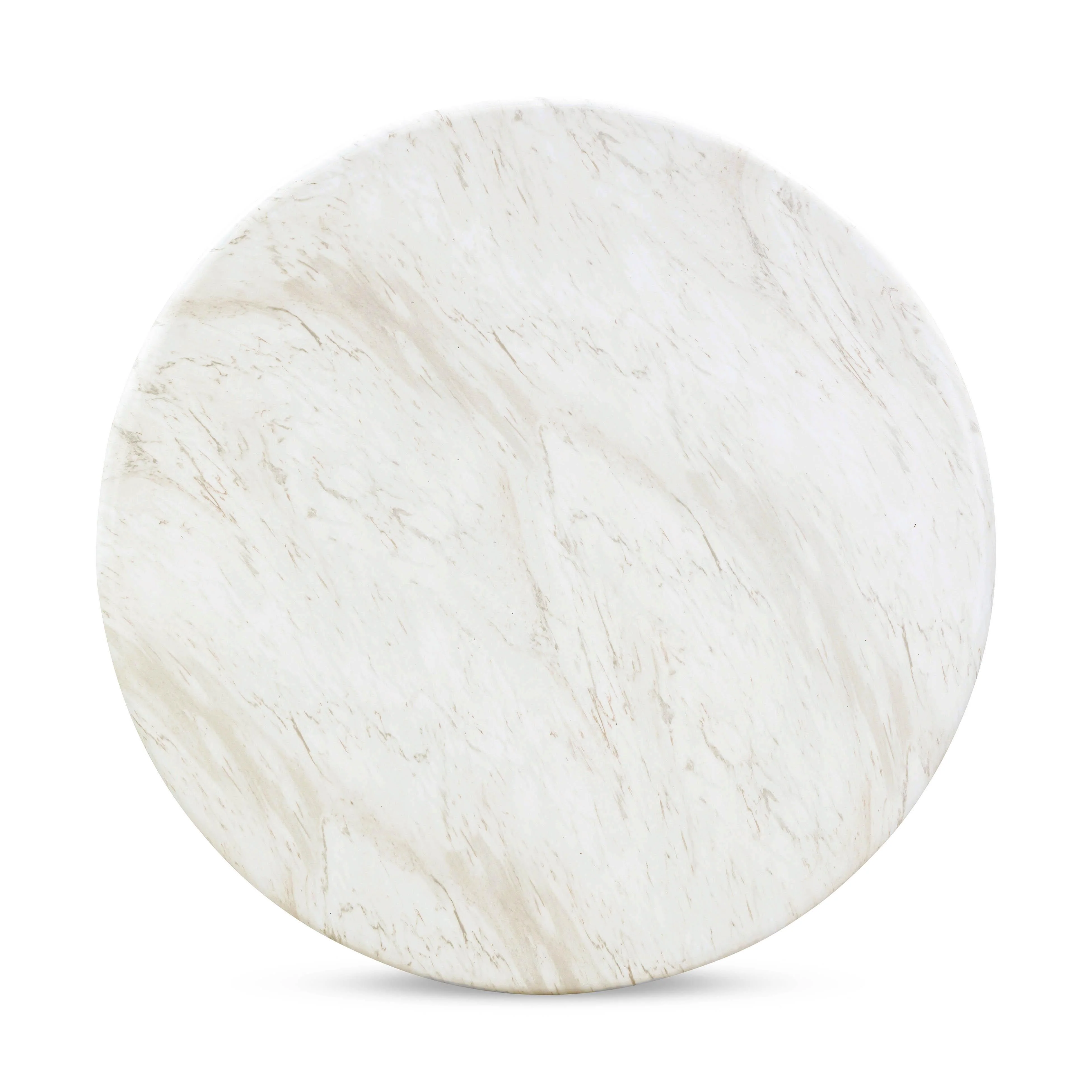 Esme Faux Marble Indoor / Outdoor 48" Round Dining Table - Image 4