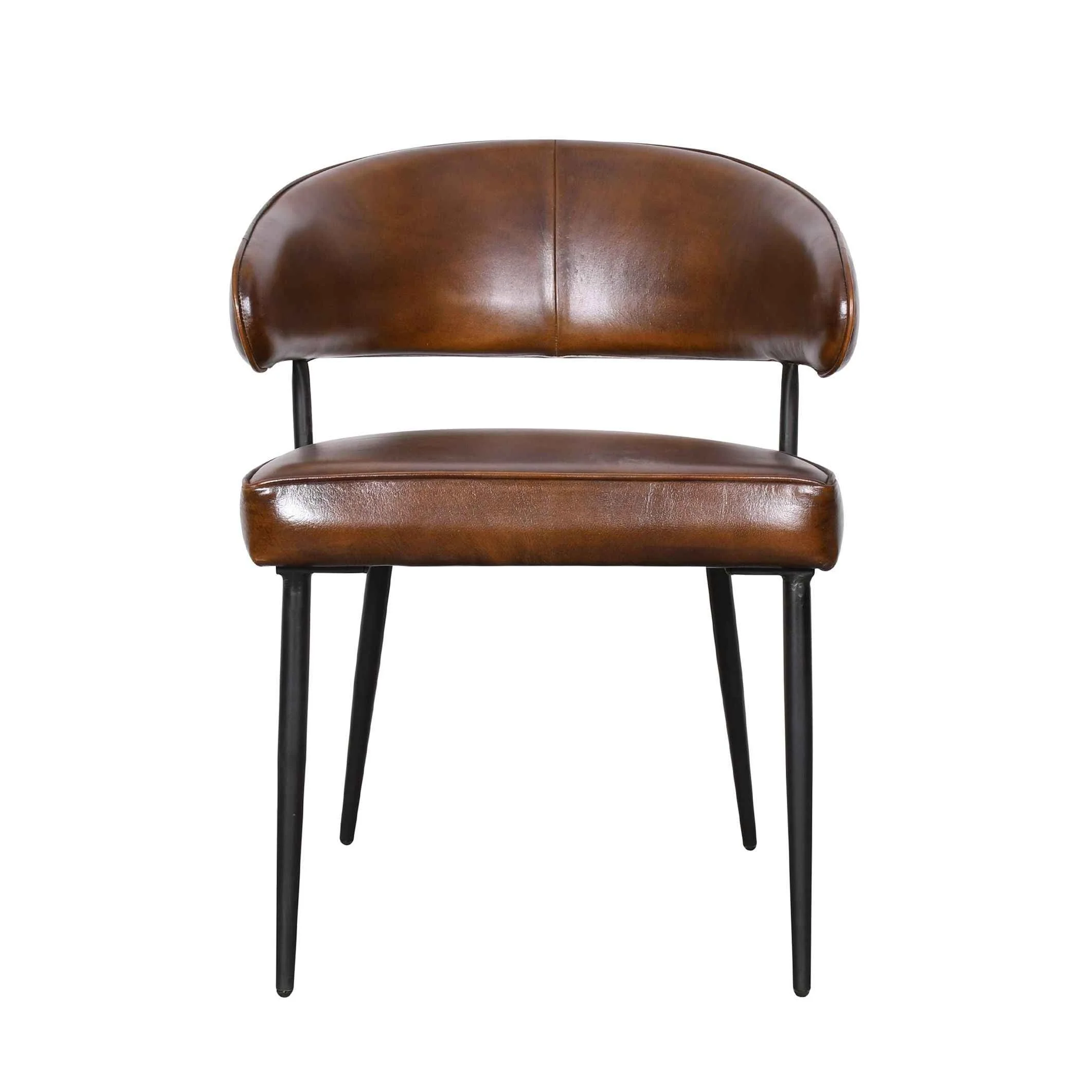 Essex Dover 23" Armchair in Hand Washed Chestnut, Set of 2 - Image 2