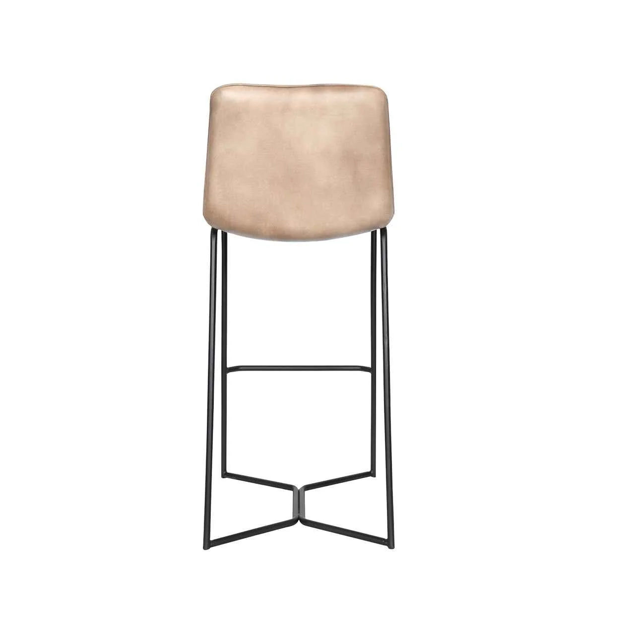 Essex Morgan 18" Bar Chair in Hand Washed Taupe - Image 3