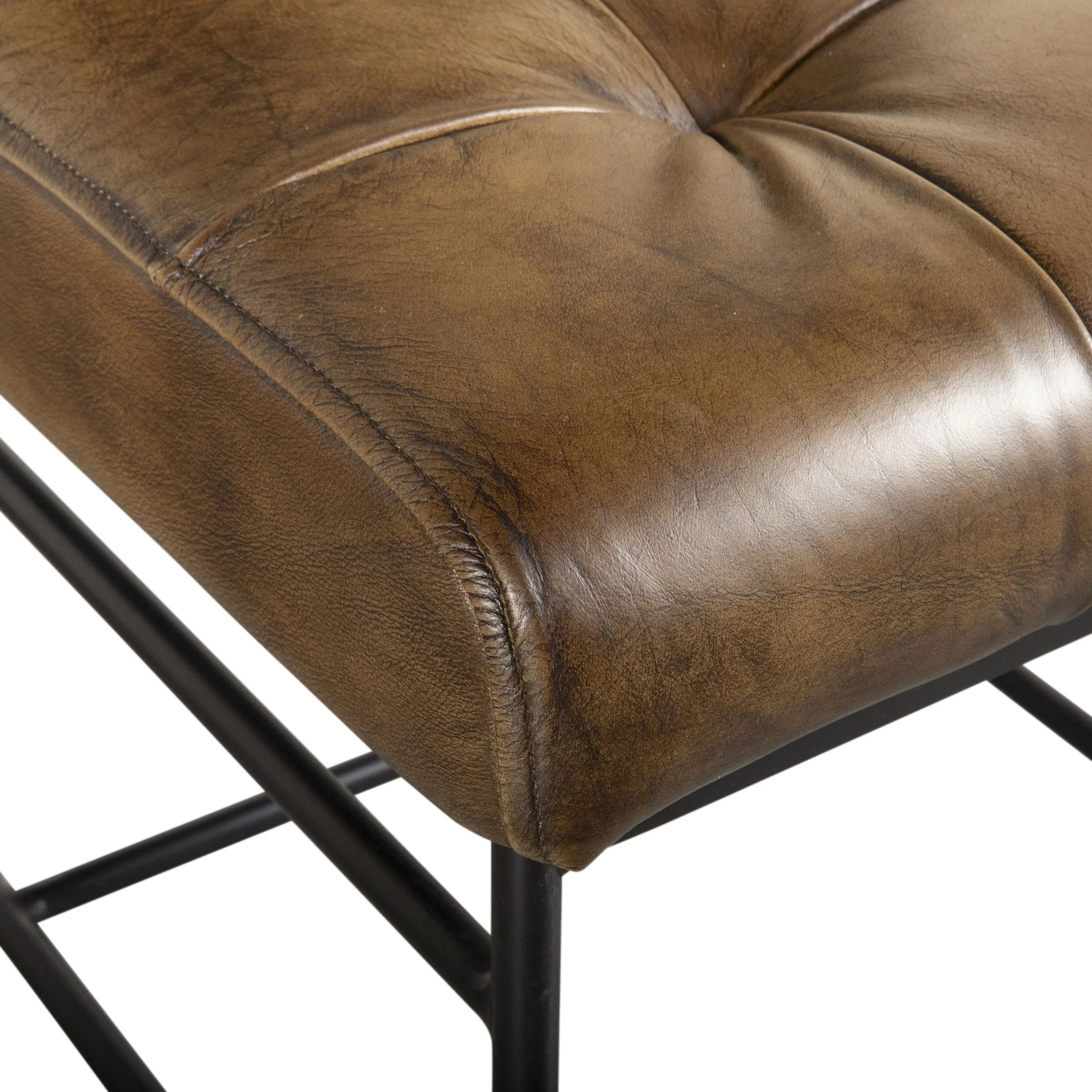Essex Stockton 19" Dining Chair in Antique Whiskey, Set of 2 - Image 13
