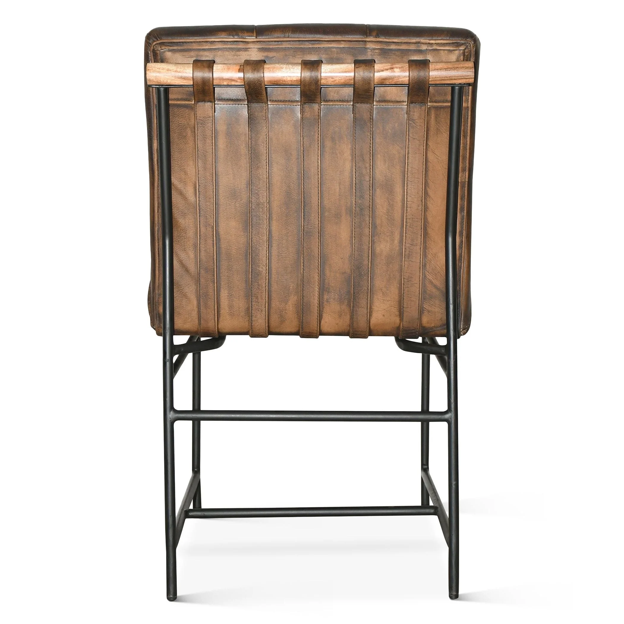 Essex Stockton 19" Dining Chair in Antique Whiskey, Set of 2 - Image 6
