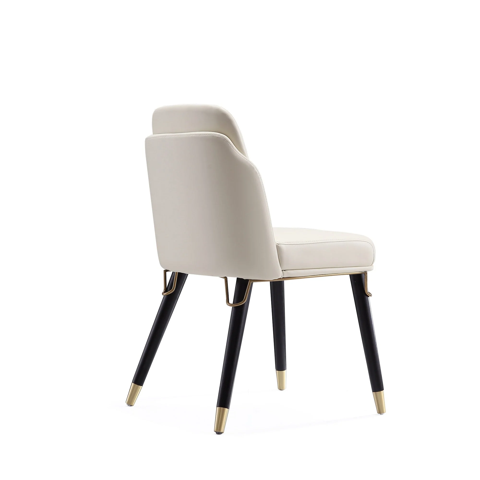 Estelle Dining Chair in Cream and Black - Image 6