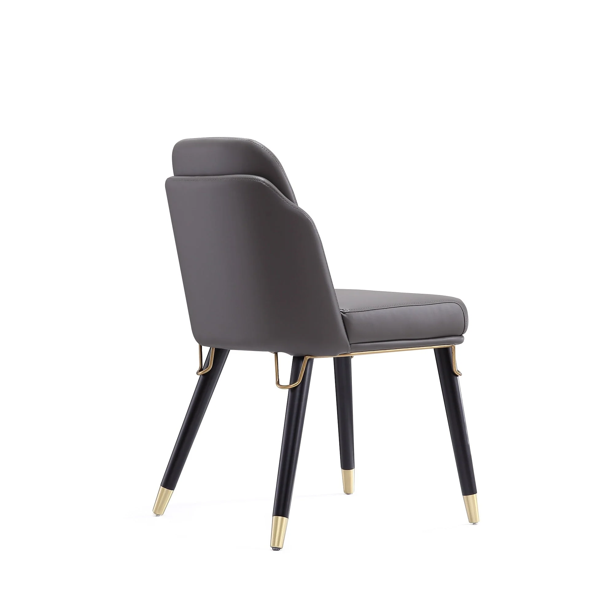 Estelle Dining Chair in Pebble and Black (set of 2) - Image 7