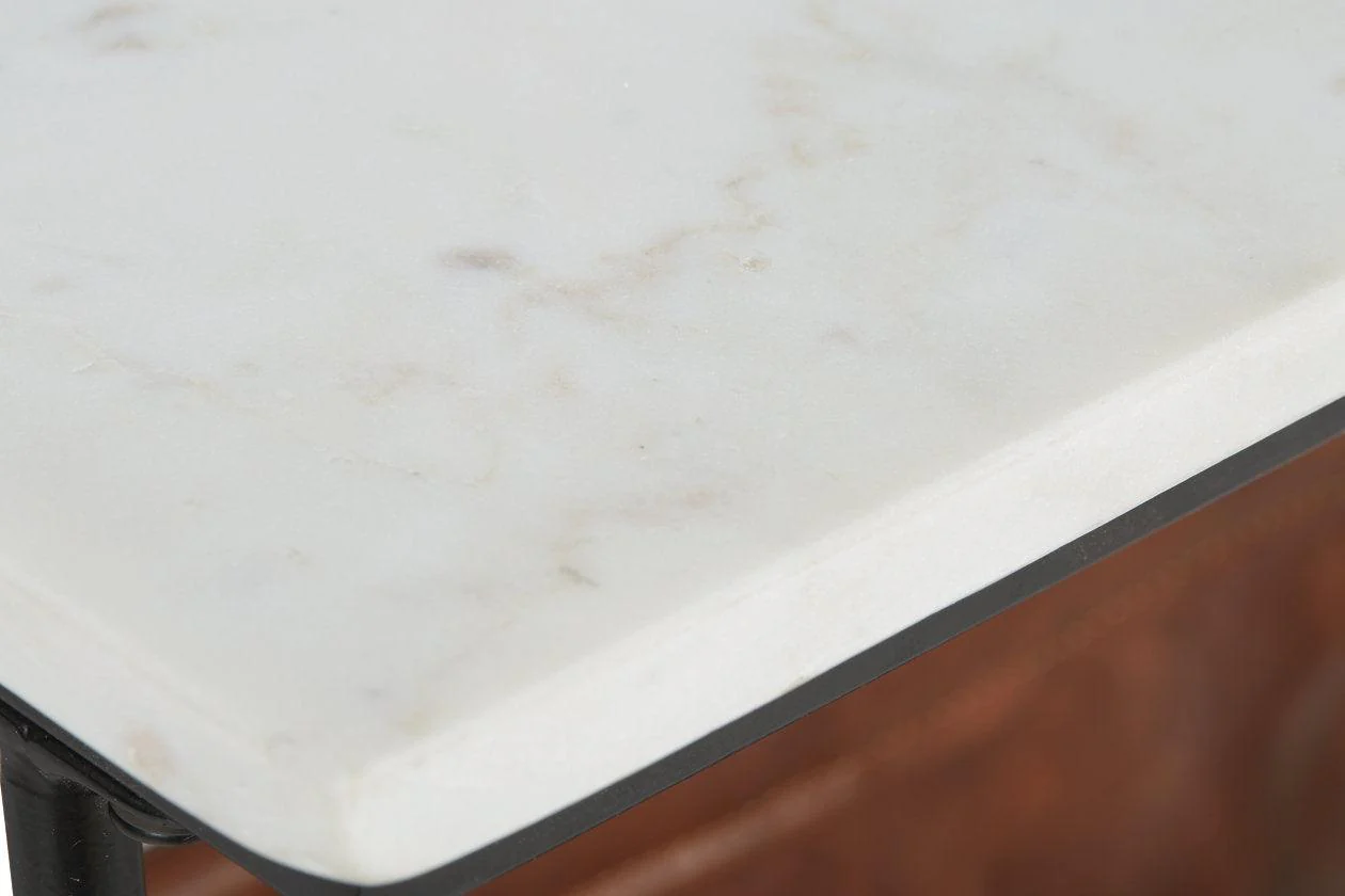 Etanbury Brown/Black/White Accent Table - Image 4