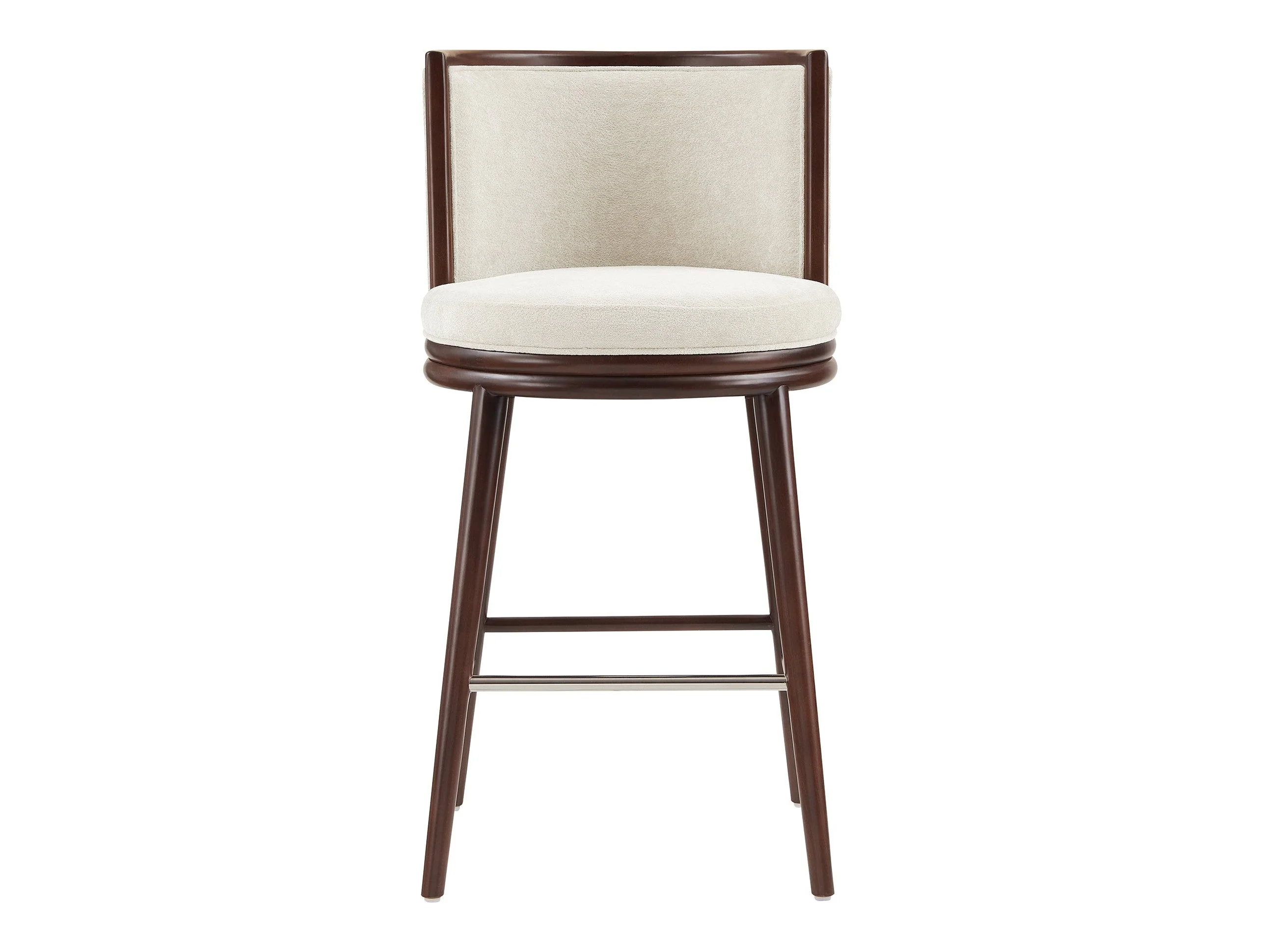 Evalyn Barstool in Cream