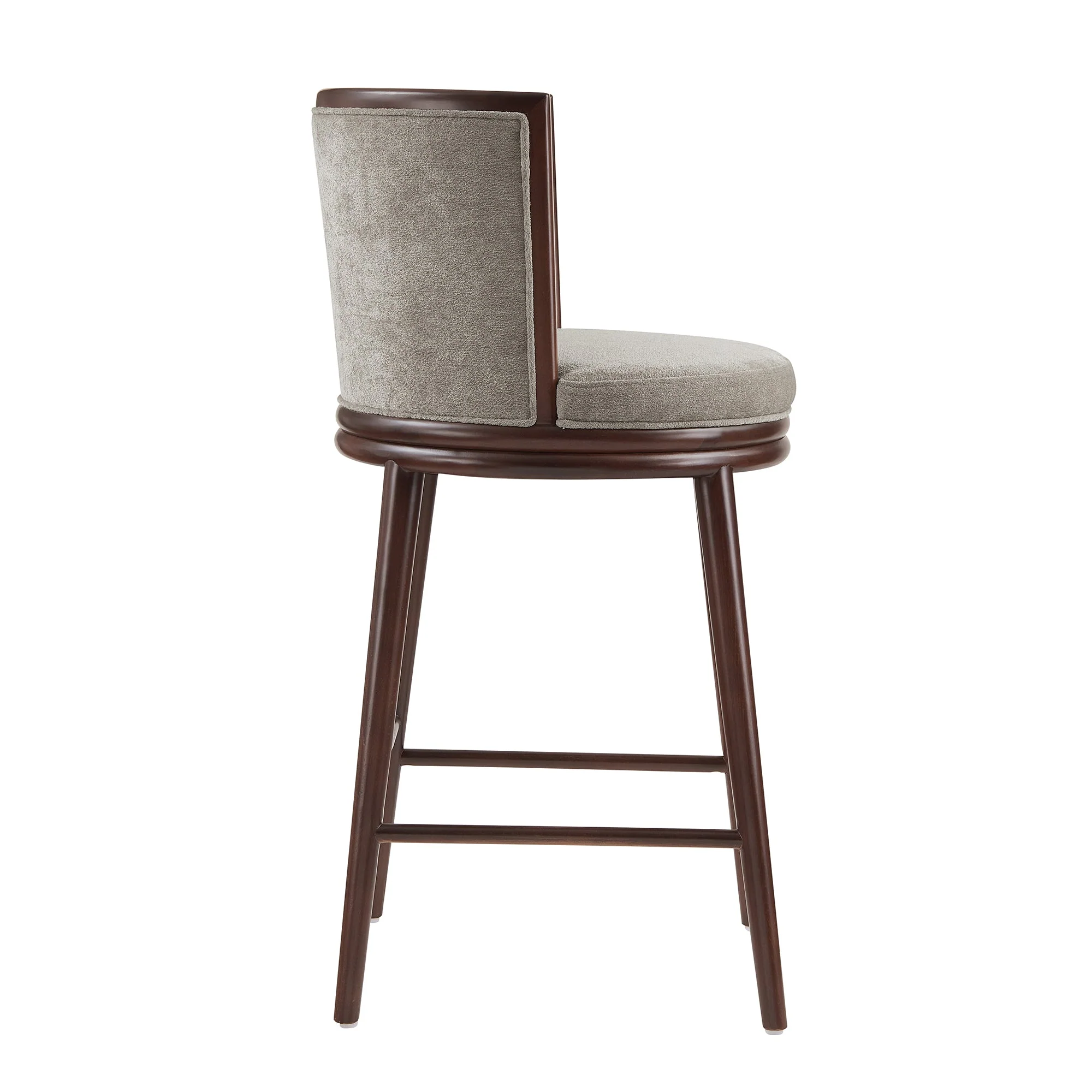 Evalyn Barstool in Dove - Image 7