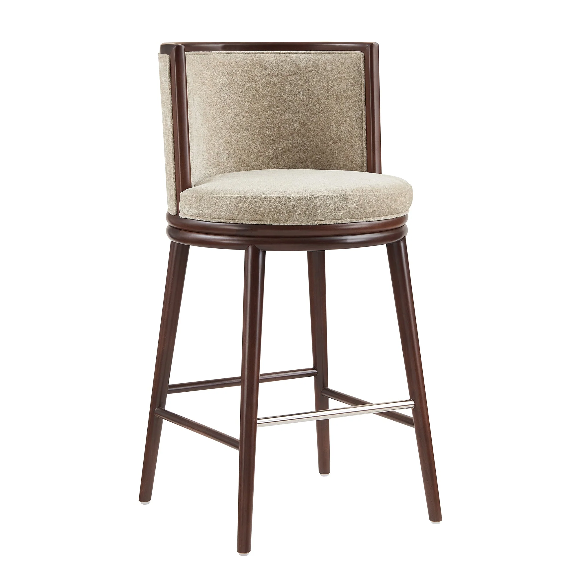Evalyn Barstool in Natural - Image 6