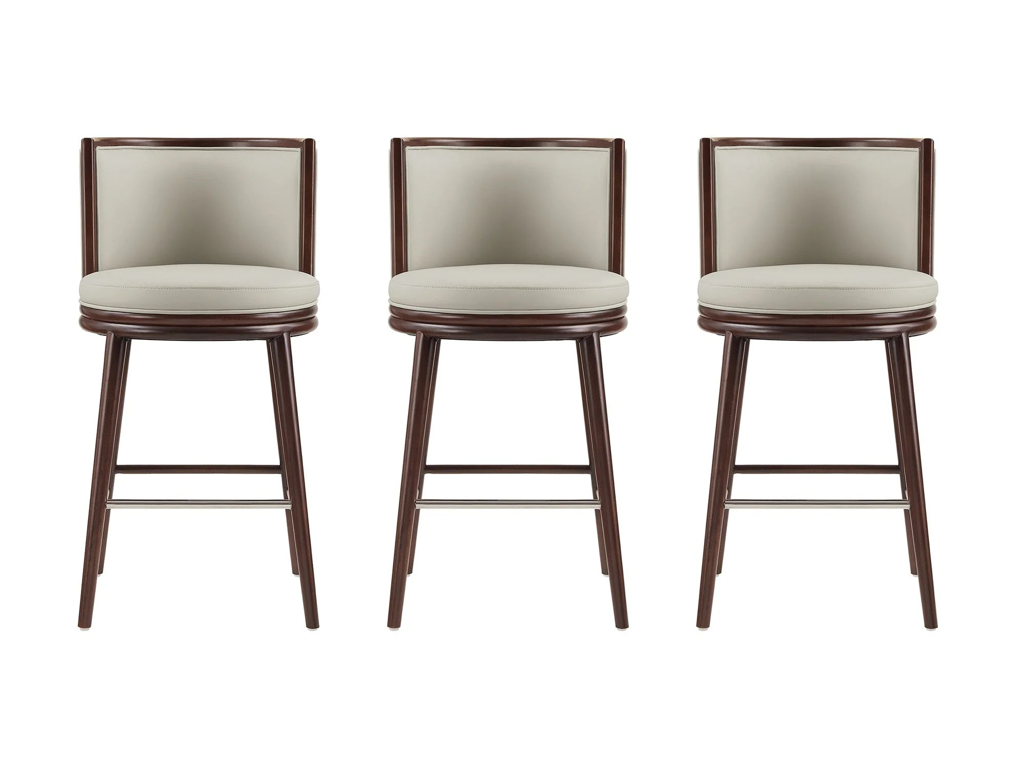 Evalyn Barstool in Stone (set of 3)