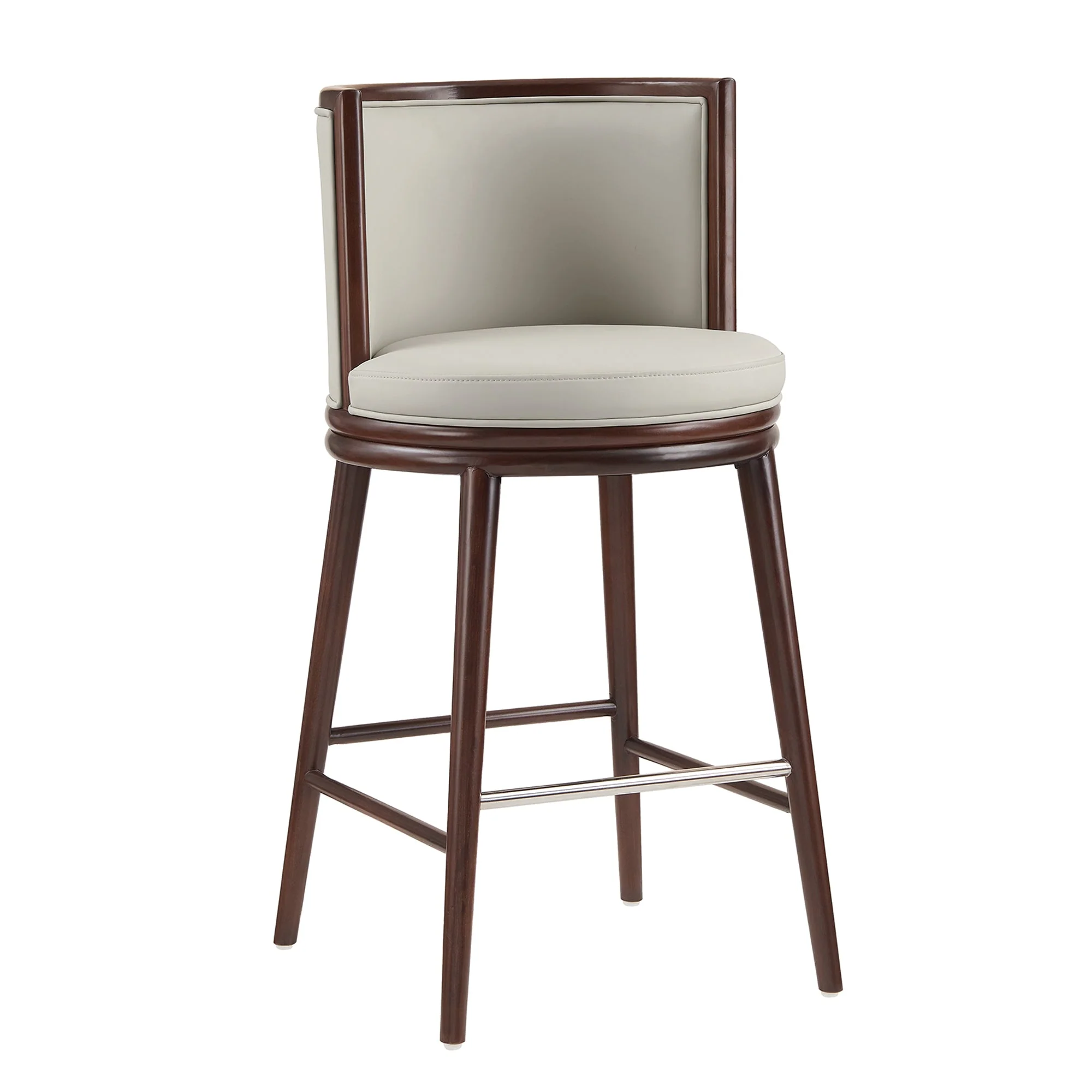 Evalyn Barstool in Stone (set of 3) - Image 6