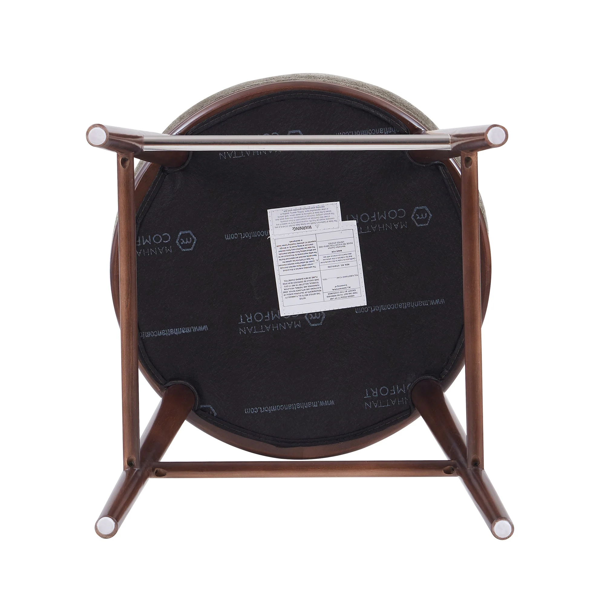 Evalyn Counter Stool in Dove (set of 2) - Image 10