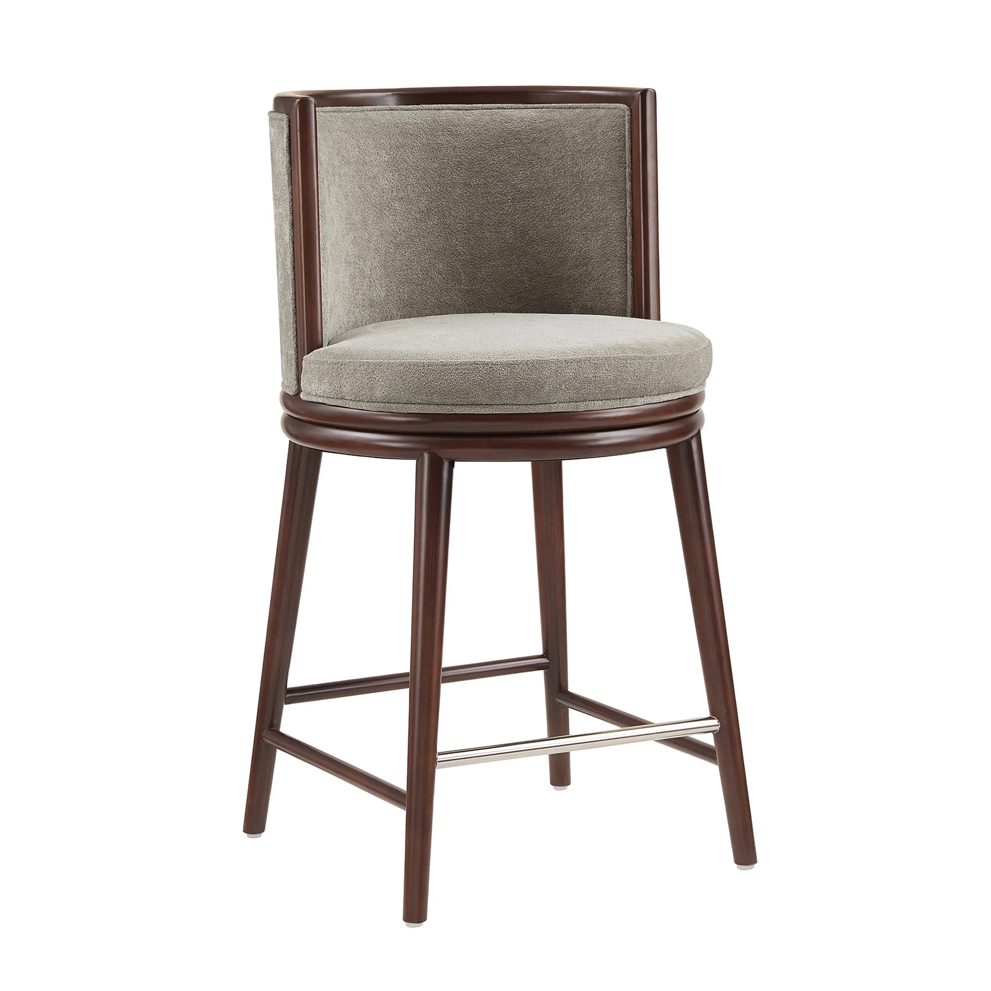 Evalyn Counter Stool in Dove (set of 2) - Image 6