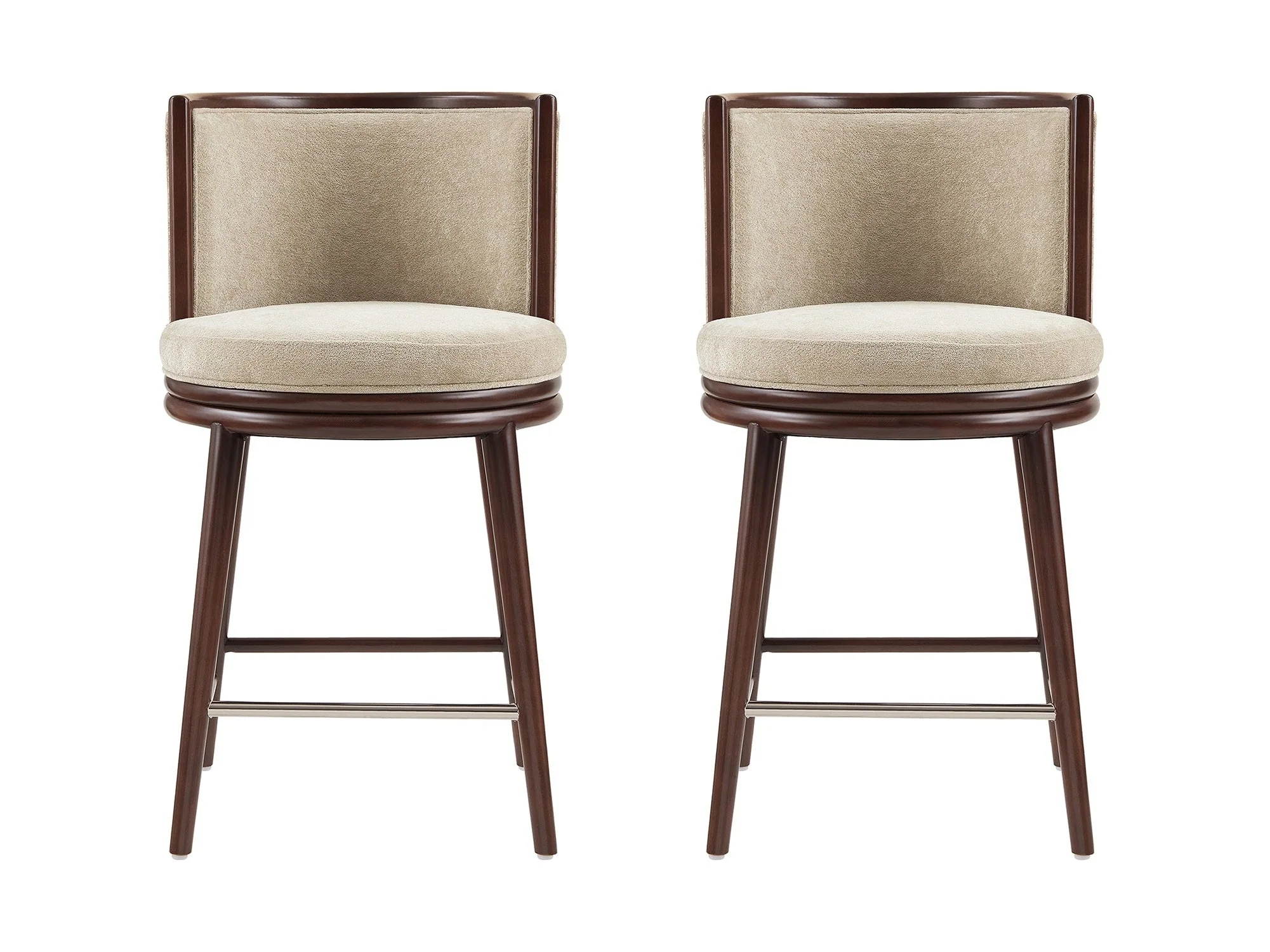 Evalyn Counter Stool in Natural (set of 2)