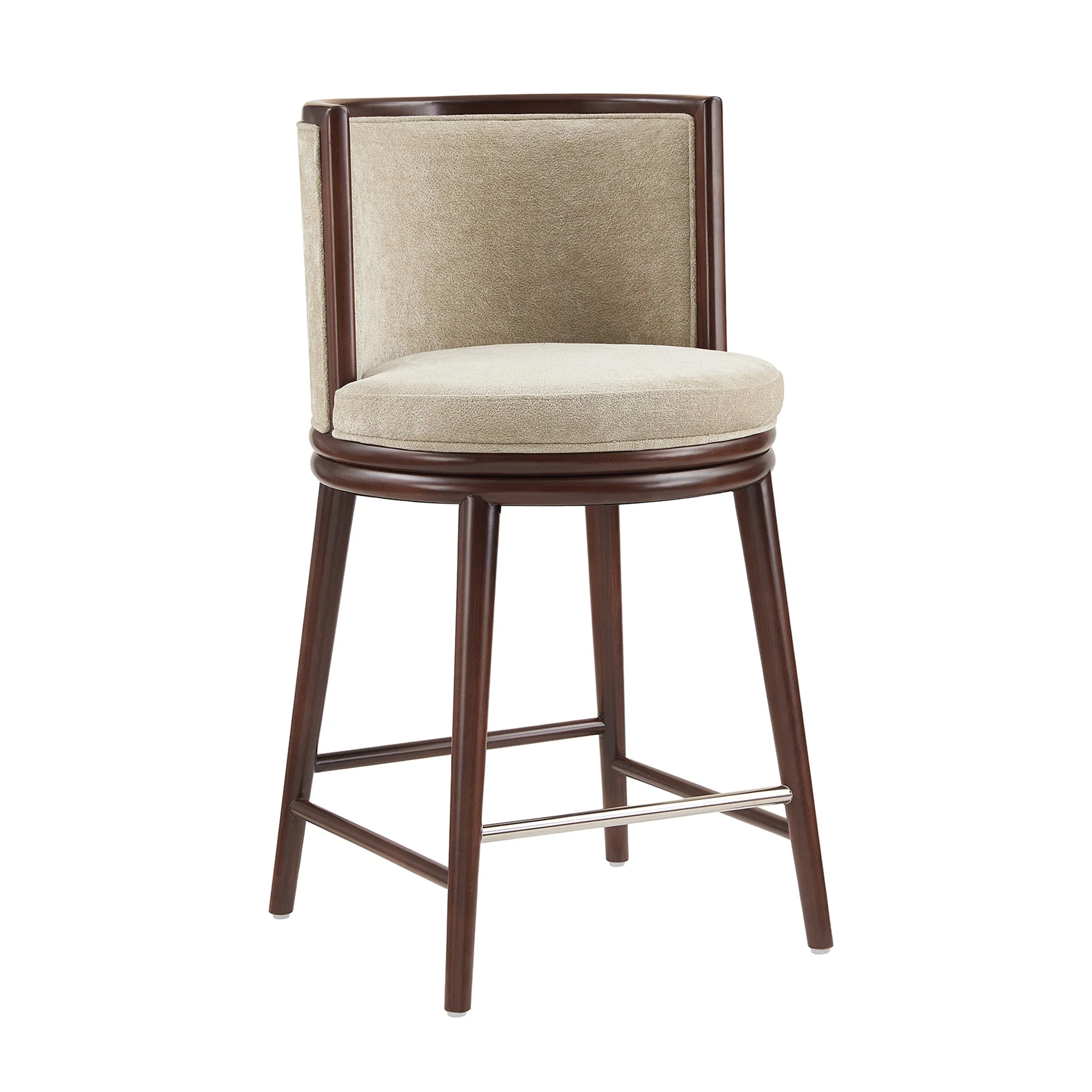 Evalyn Counter Stool in Natural (set of 2) - Image 6